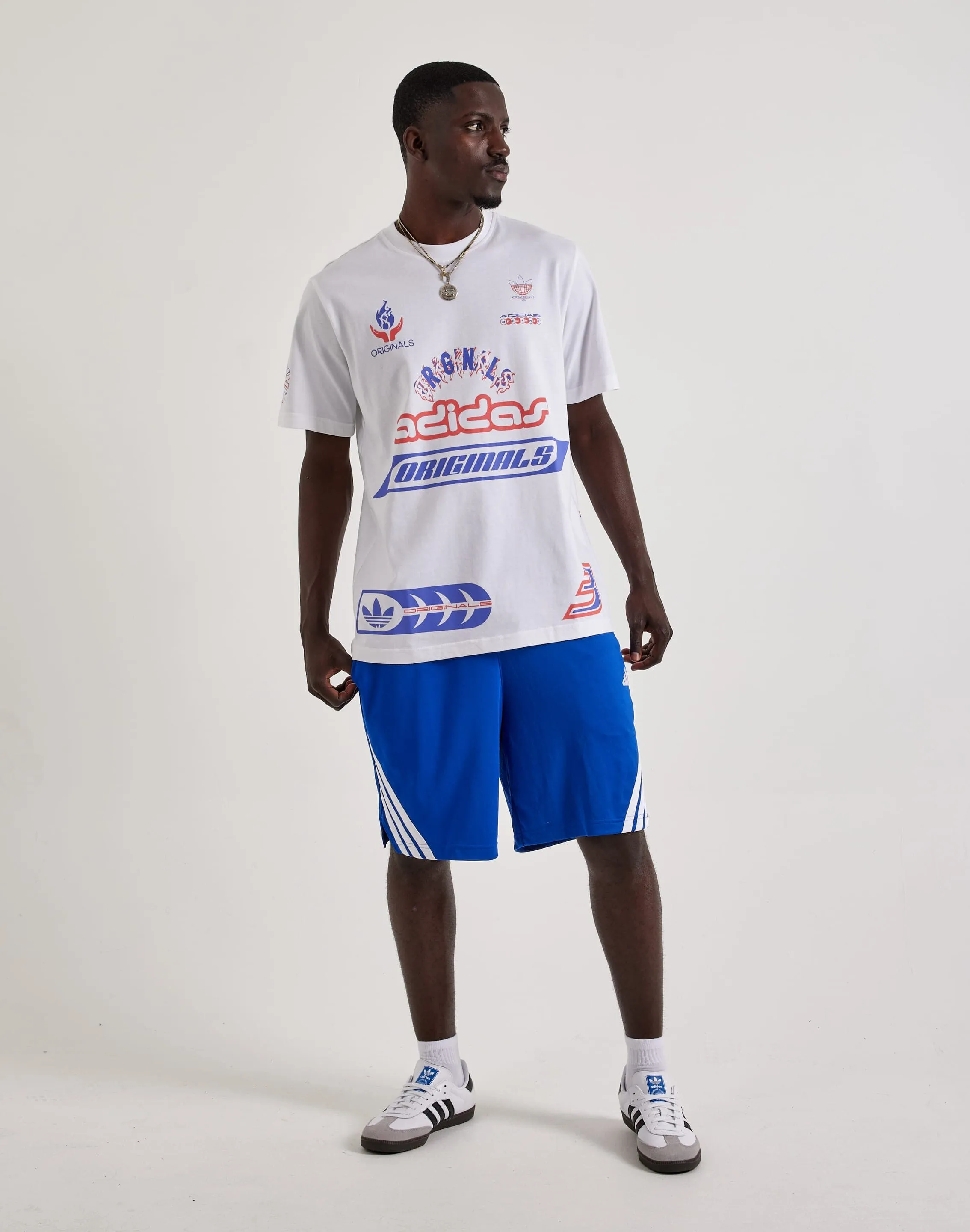 Adidas 3-Stripes Basketball Shorts ConvertibleStyle