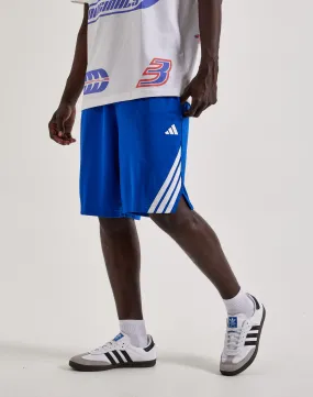 Adidas 3-Stripes Basketball Shorts Clear Glow