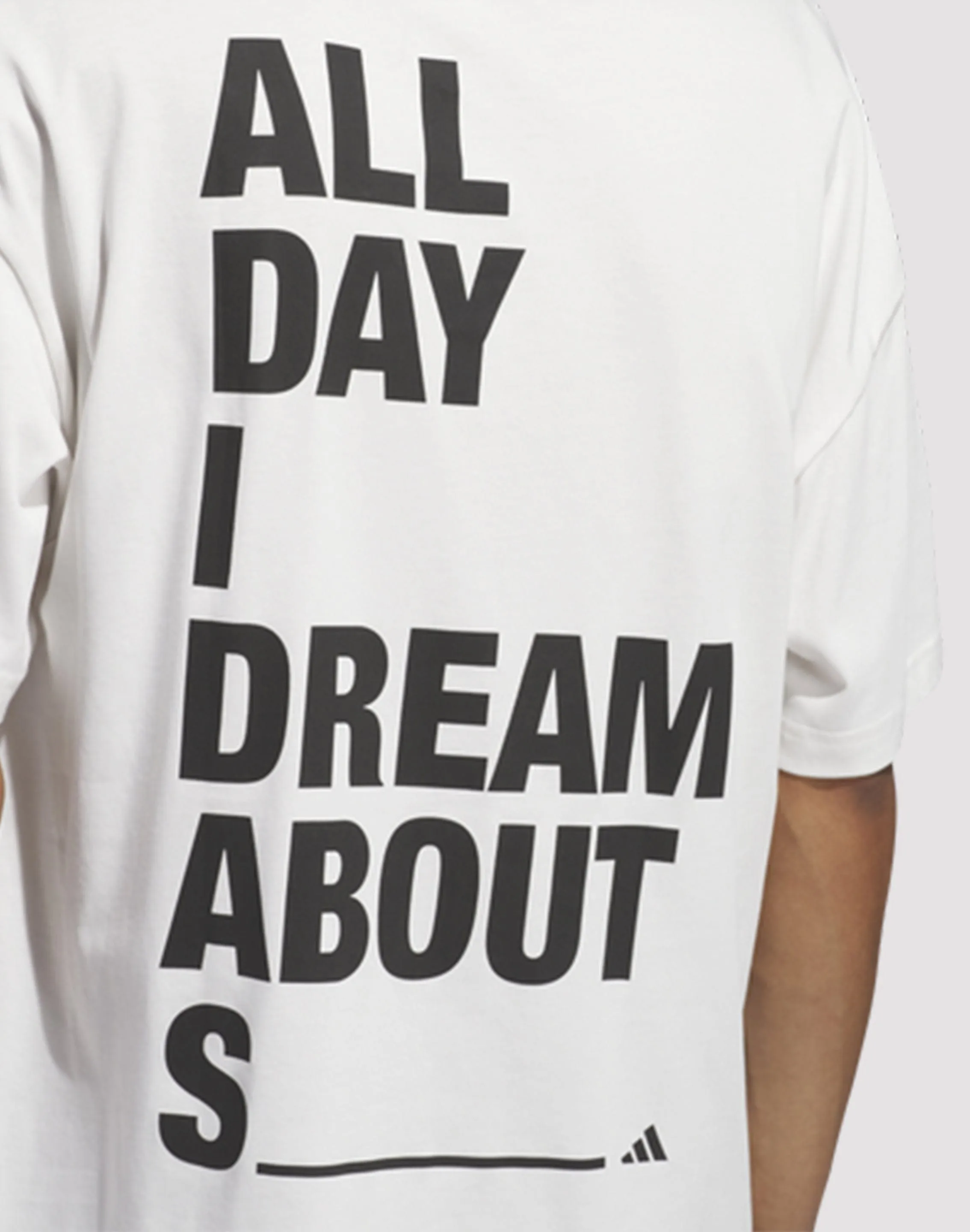 Adidas All Day I Dream About Tee Hygienic Finish ShrinkageFree Fabric