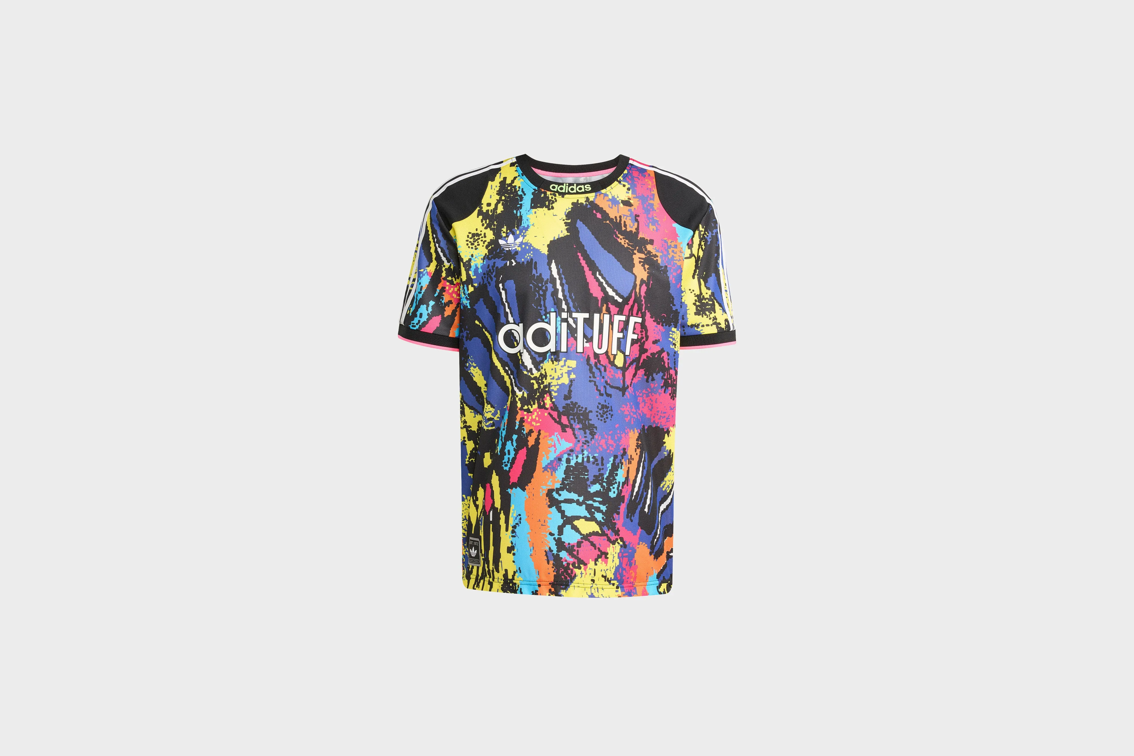 Digital Core Daily Style Adidas Archive Jersey (Multi/Yellow)
