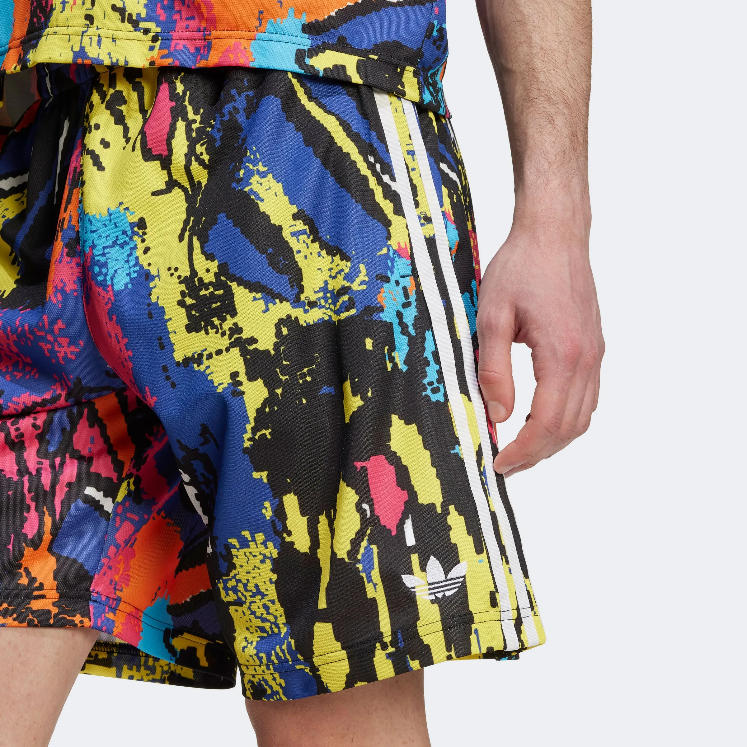 Adidas Archive Short (Multi/Yellow) SoftTouch Texture