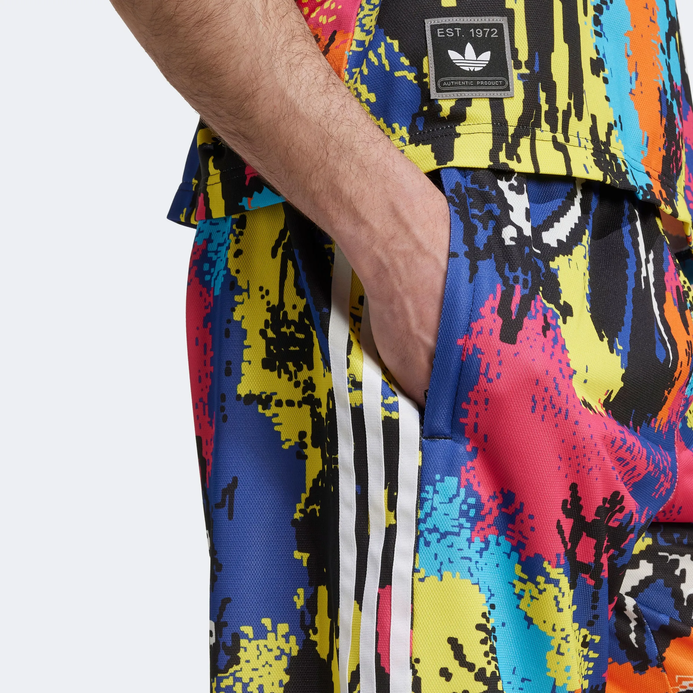 QuickReleaseClosures Adidas Archive Short (Multi/Yellow)