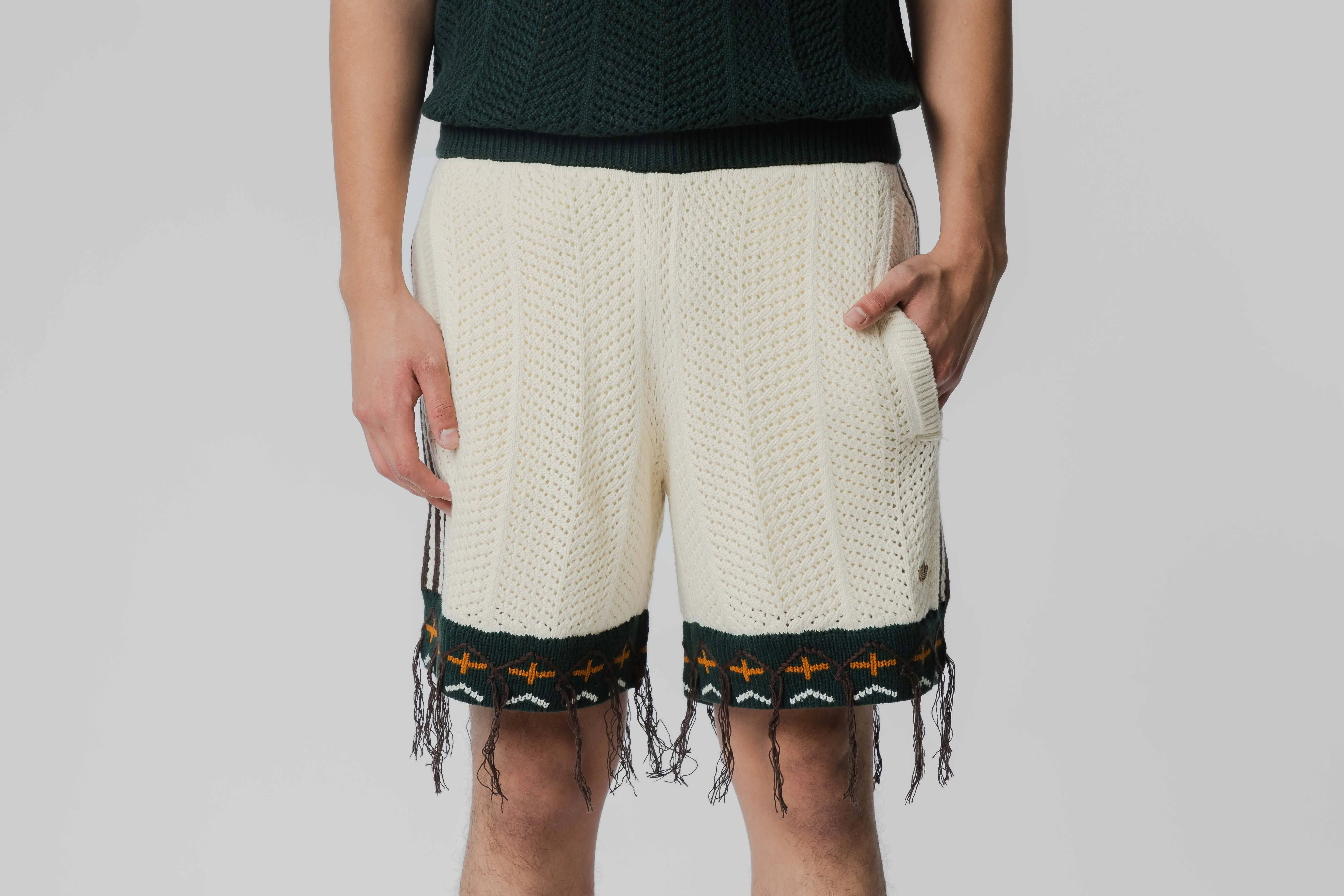 adidas CLOT by Edison Chen Crochet Shorts Water Resistant Office Appropriate