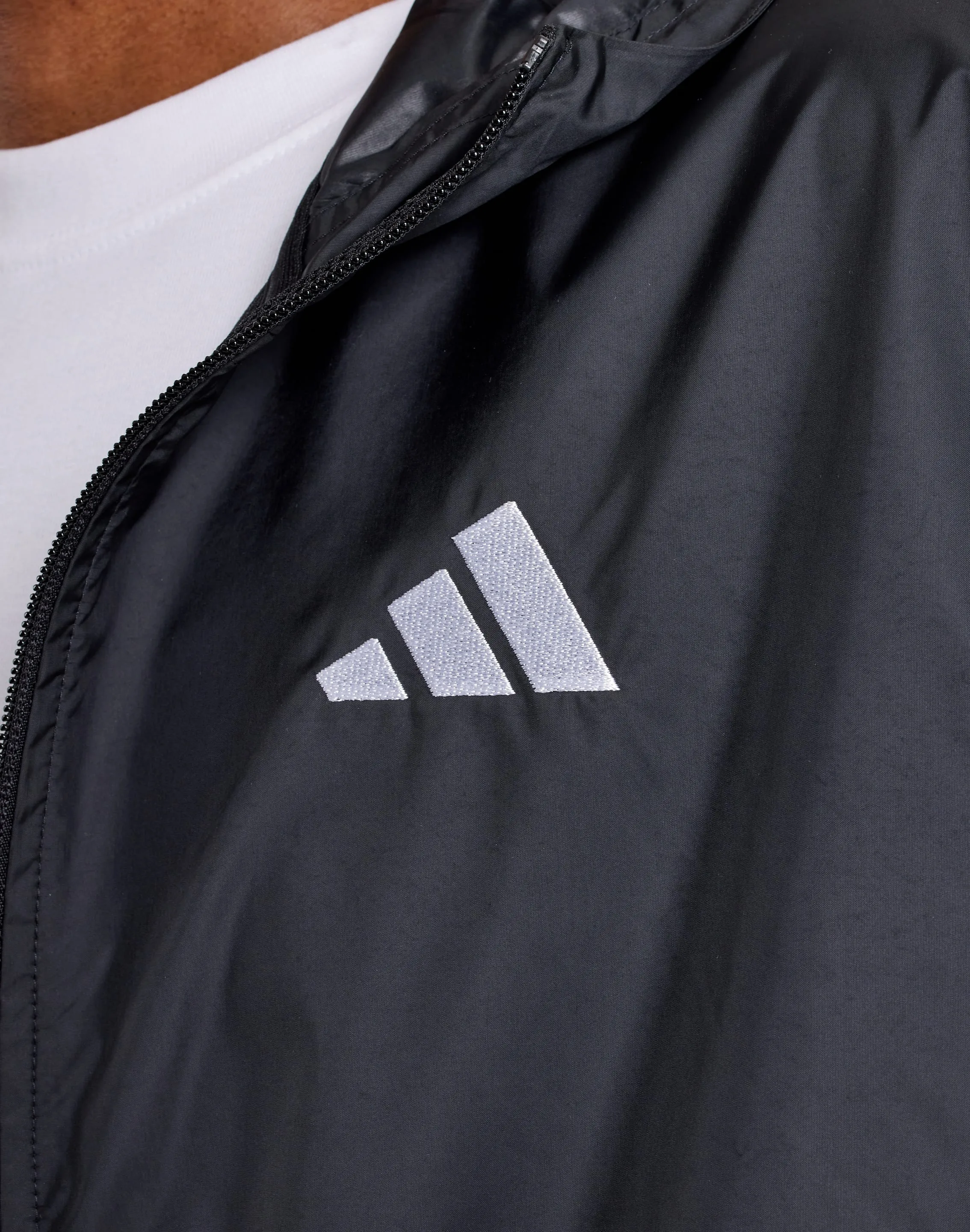 Adidas Essentials 3-Stripes Windbreaker Nordic Light