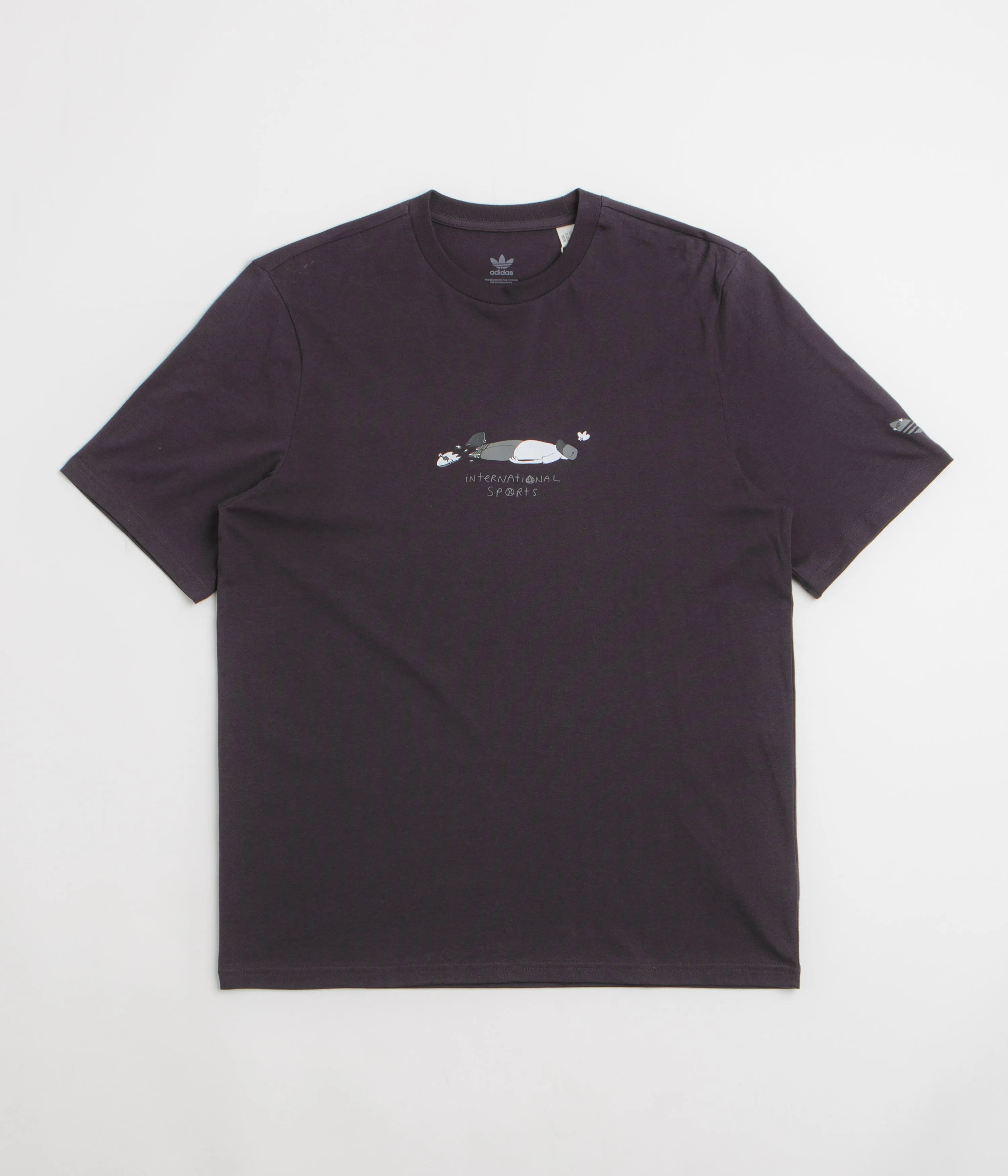 Low-waisted Adidas Henry Jones Defeat T-Shirt - Aurora Black