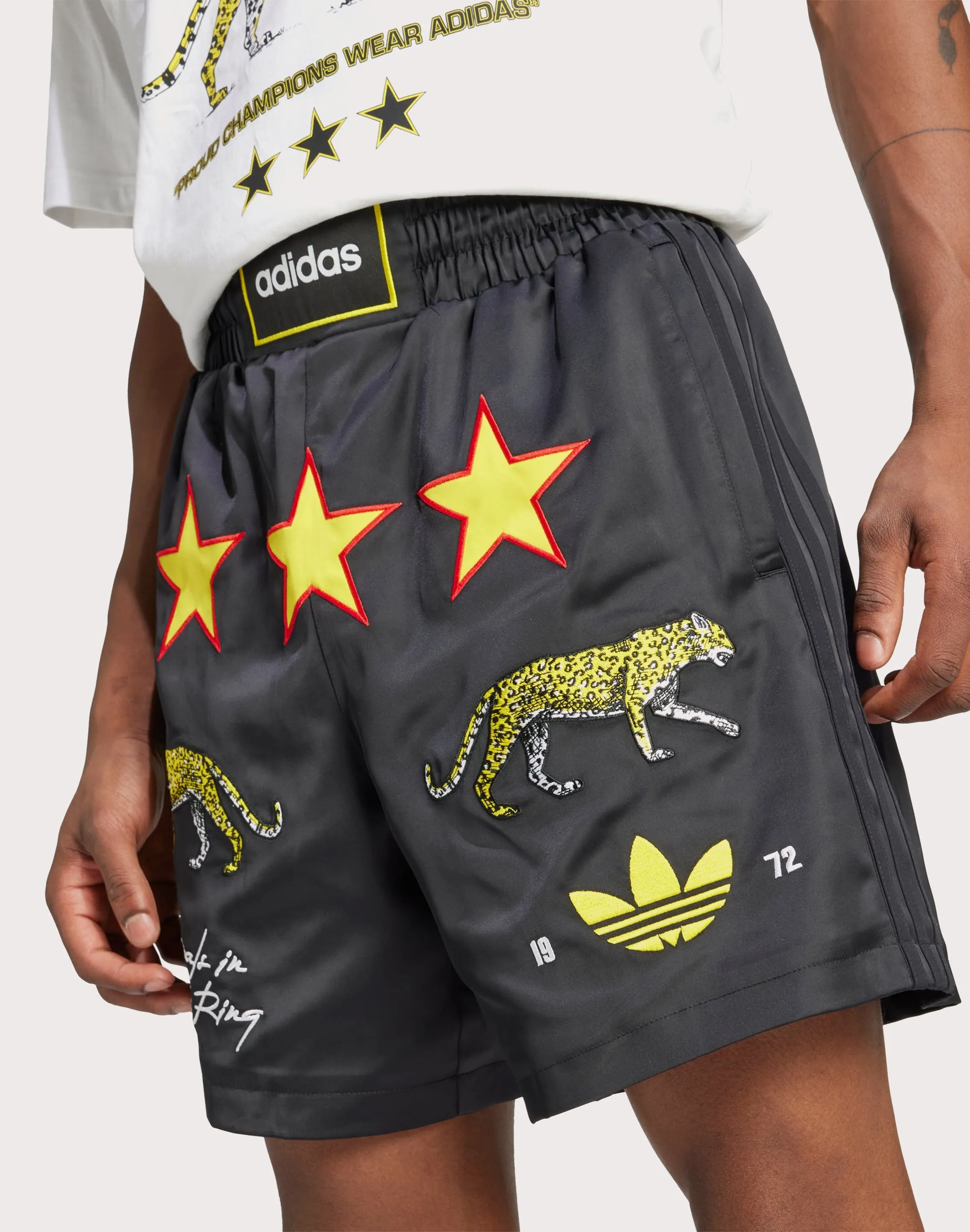 Adidas Originals In The Ring Graphic Shorts Layer Safe