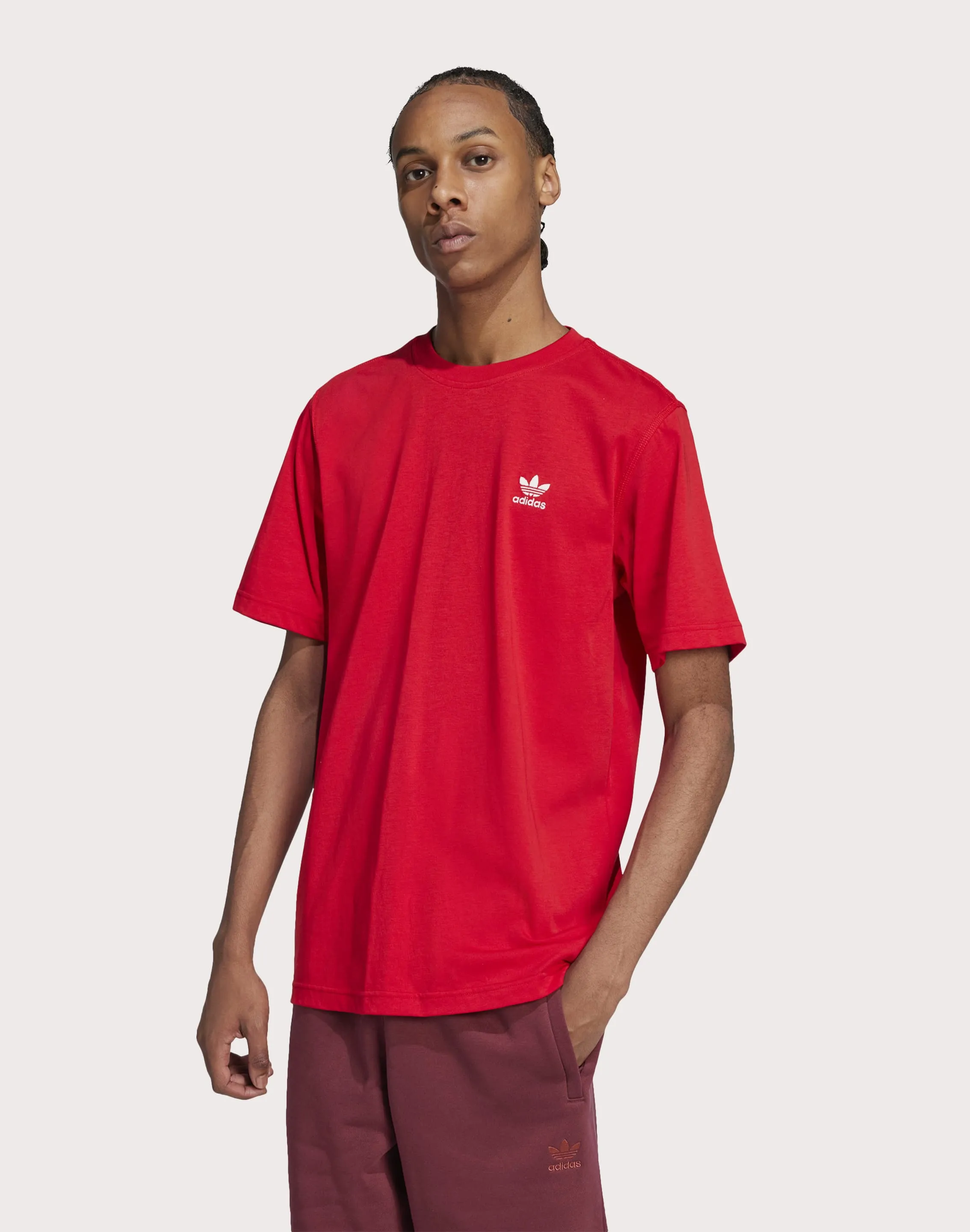 Adidas Originals Trefoil Essentials Tee Recycle Glow