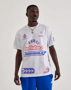 Adidas Sponsors Tee AllSeasonWear CompressionFreeCuffs