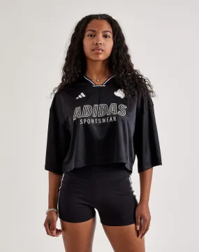 Adidas Tiro 3-Stripes Oversized Jersey Crown Fit