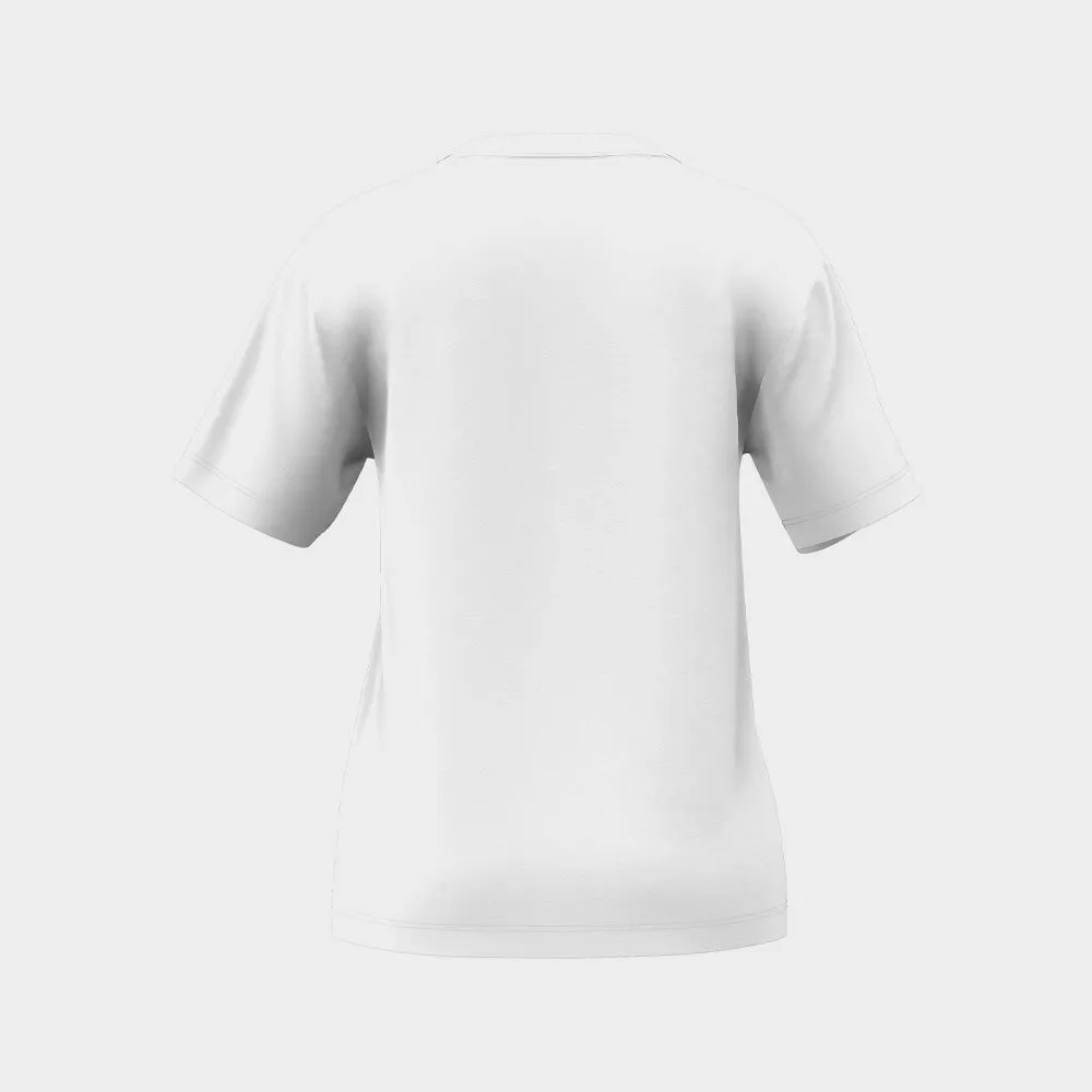 SnagResistant Weave Adidas Womens Essentials Big Logo Cotton Tee White