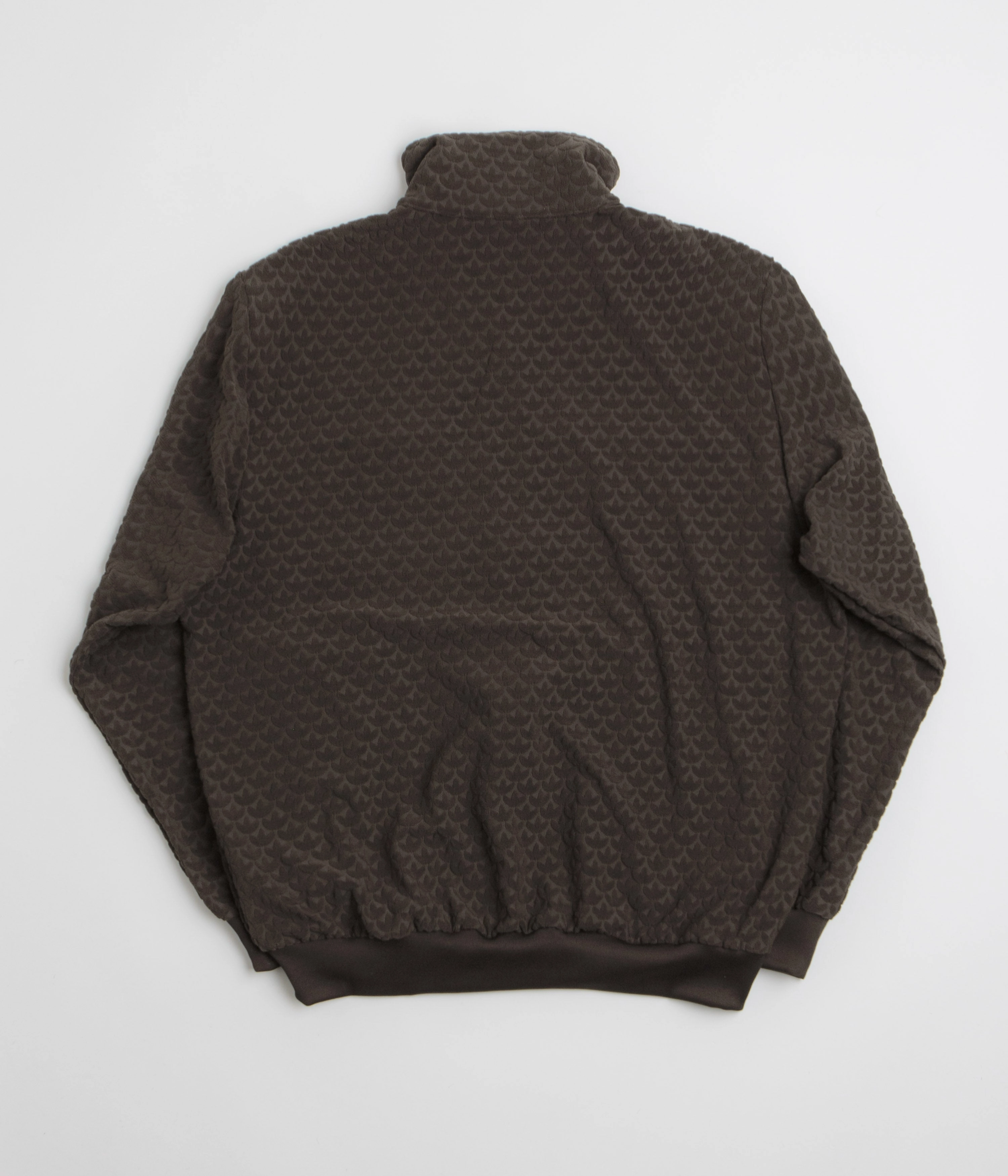 Adidas Monogram Track Jacket - Dark Brown Job