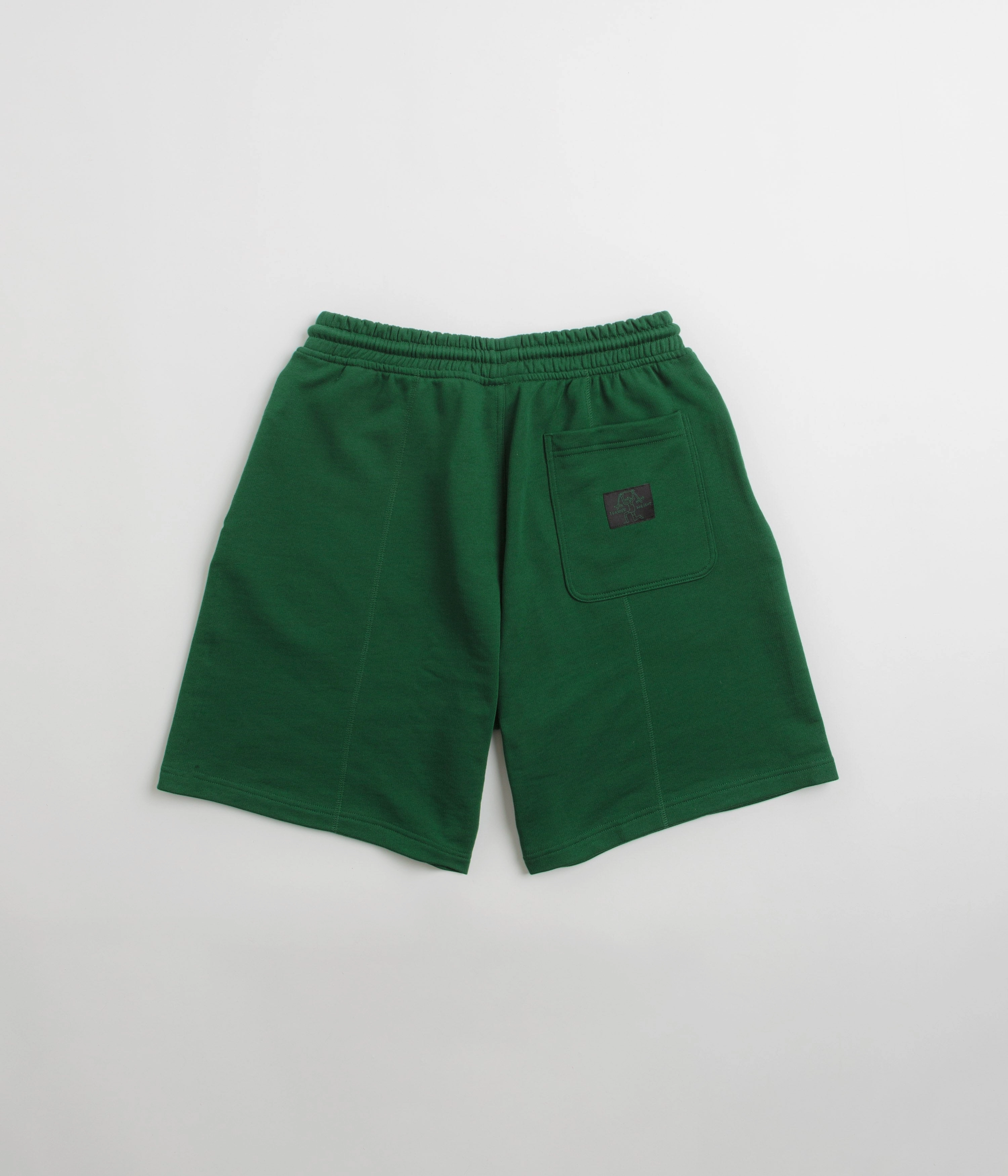 Adidas Shmoofoil Featherweight Shorts - Dark Green / Black ethical fashion Slip Resistant Inner Grip