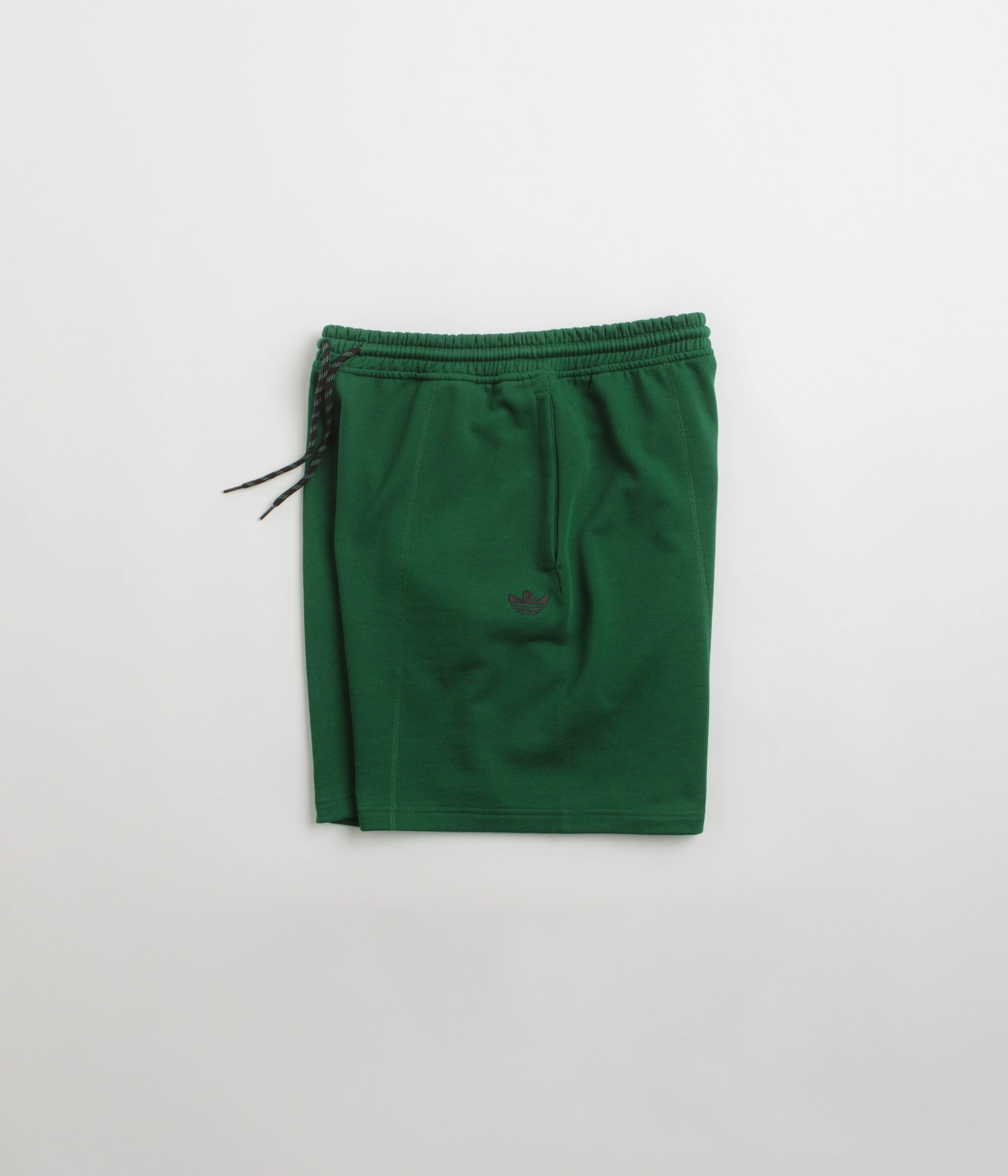 Adidas Shmoofoil Featherweight Shorts - Dark Green / Black Lightweight Design
