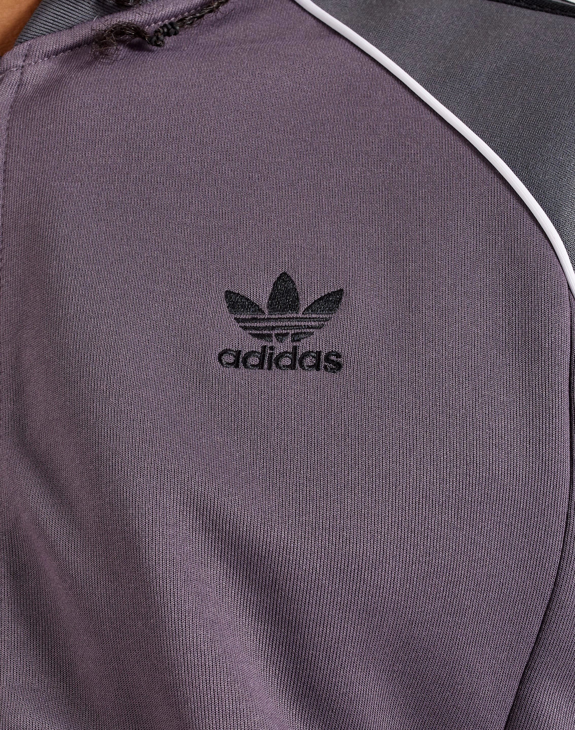 Layered Hem Details Adidas SST Track Top