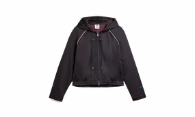 FlexFitTechnology Reflective accents Adidas X Wales Bonner Satin Track Top "Black"