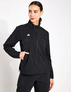Adizero Essentials Running Jacket - Black QuickDryFinish