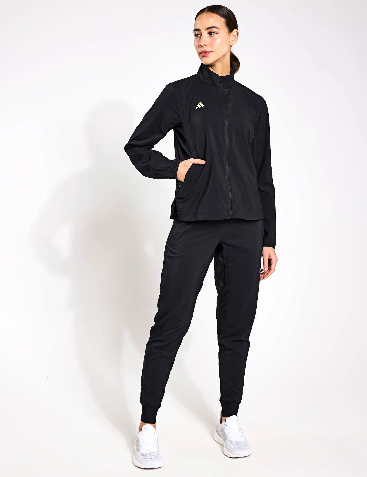 Outdoor Trip Adizero Essentials Running Jacket - Black