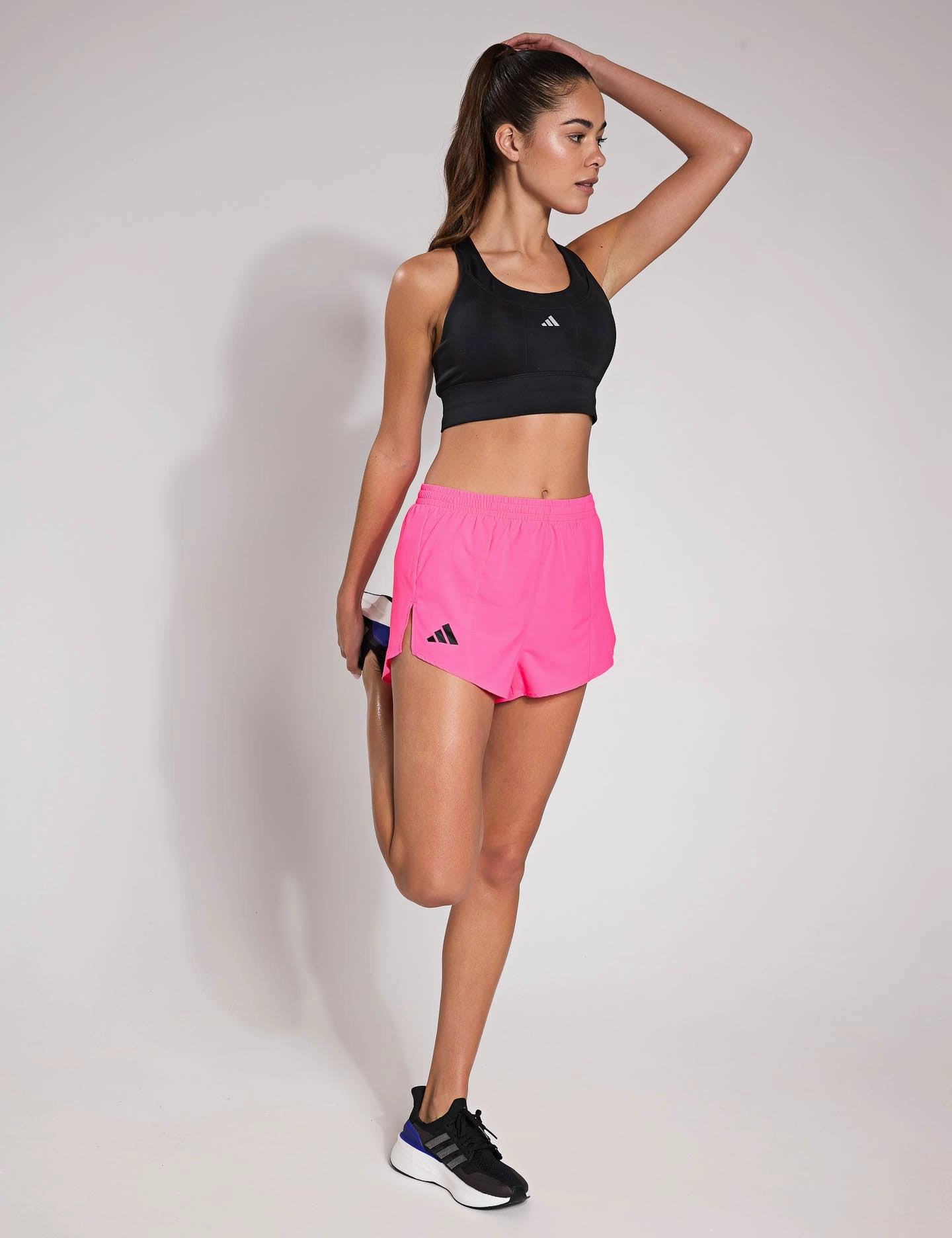 Adizero Essentials Running Short - Lucid Pink Unisex style Fitness Friendly