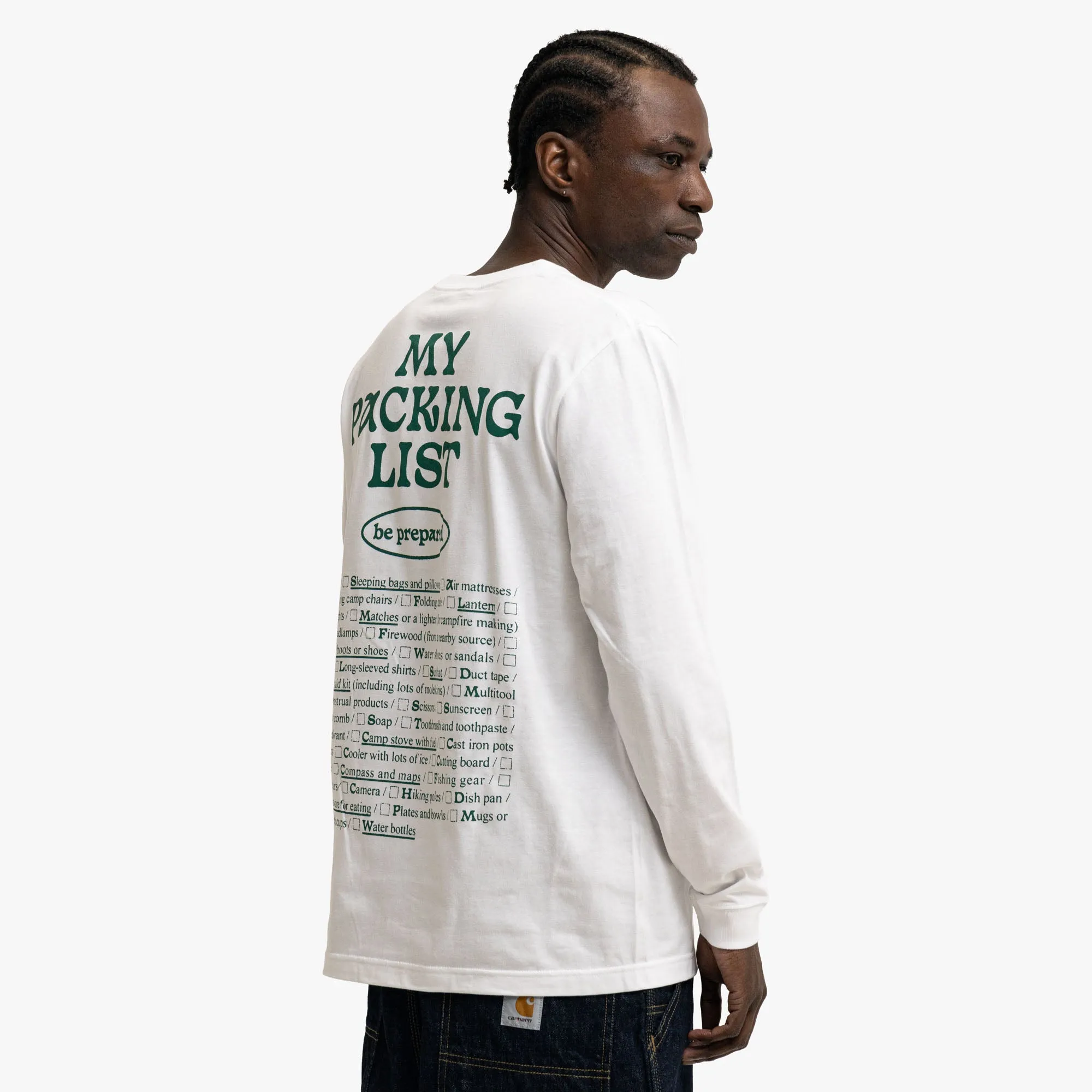 Travel Essential Manastash Prepared Longsleeve White