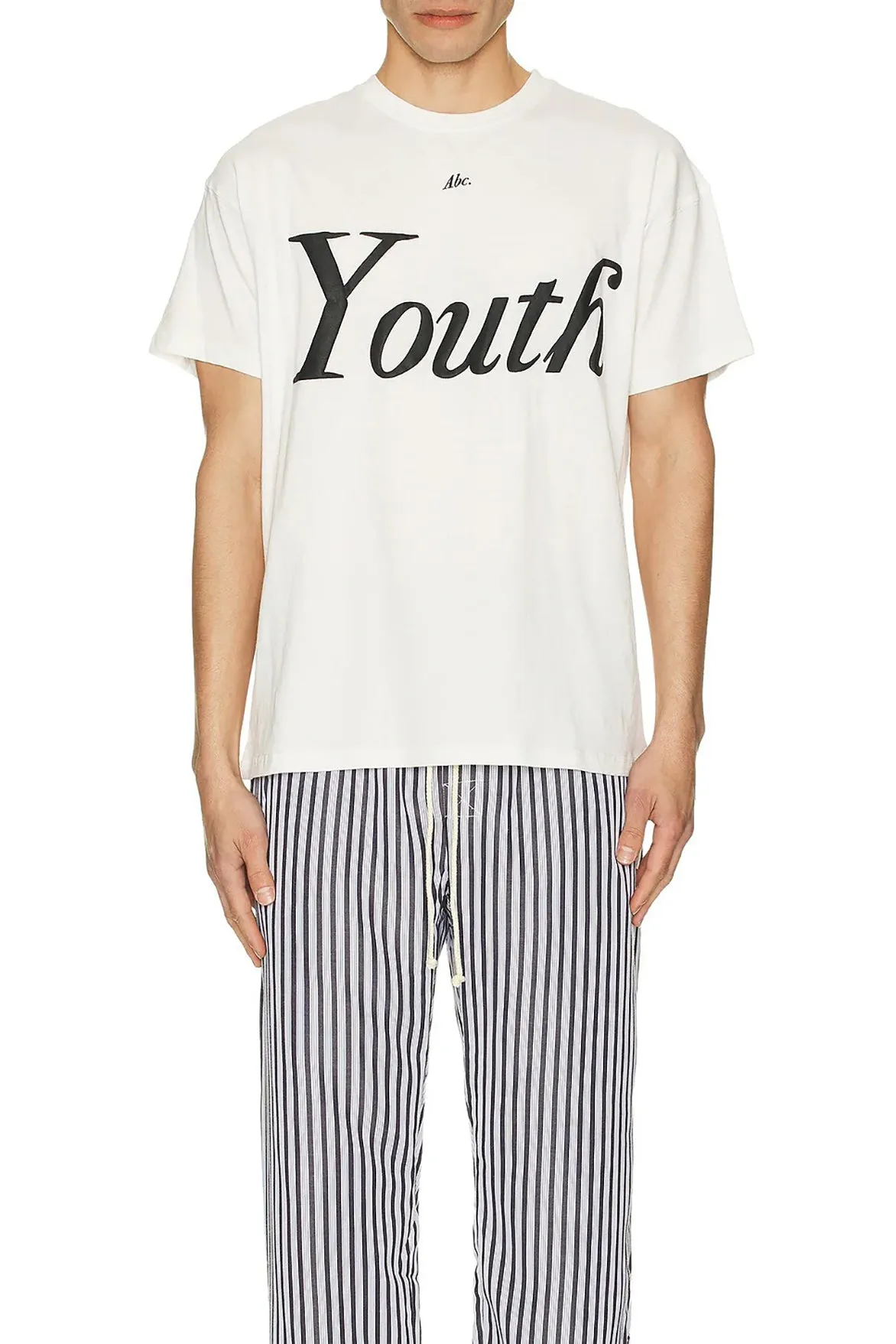 Forest Air Run Core YOUTH SS T-SHIRT - WHITE