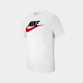 SweatAbsorbentLining Nike Mens Icon Futura Tee White