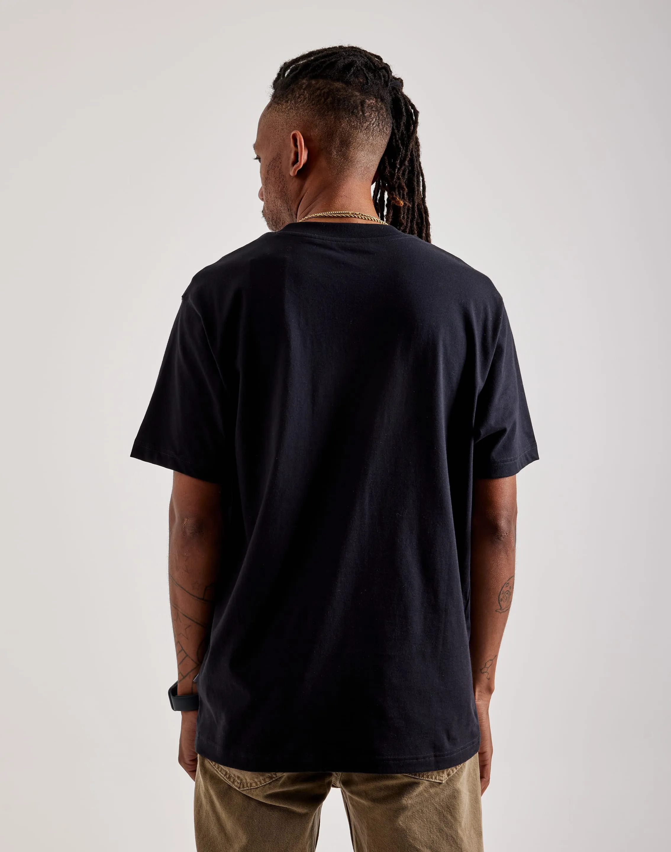 New Balance Stacked Logo Tee Fable Core All Day