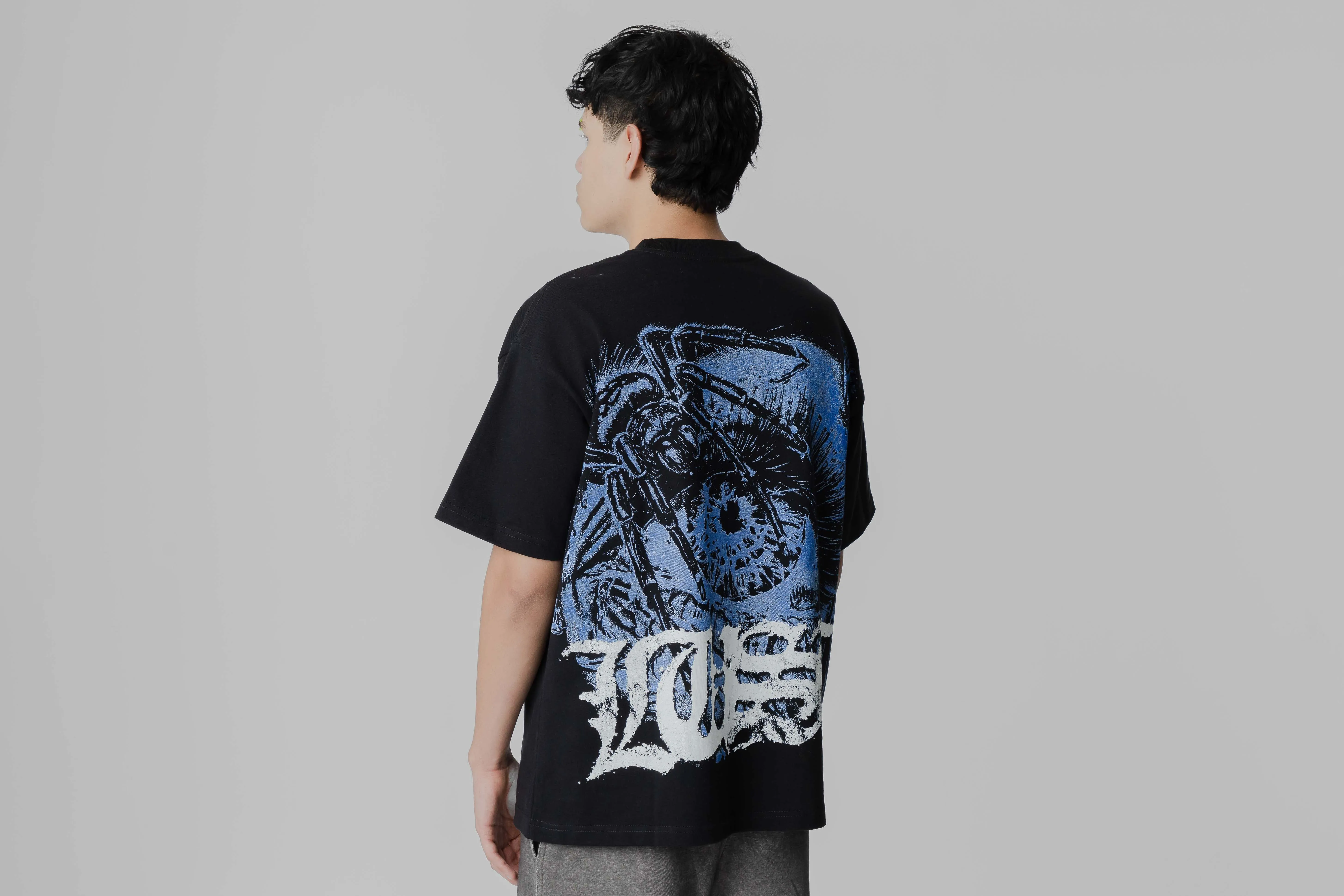 Lust Brand Tears Of The Unseen 1 Tee Layered Neckline Structured Shoulder