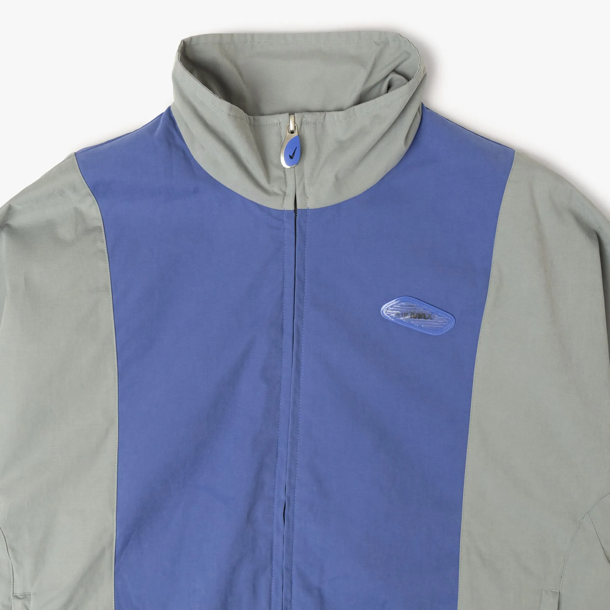 Nike x Patta Track Jacket Particle Grey / Sapphire Moisture Management Fabric