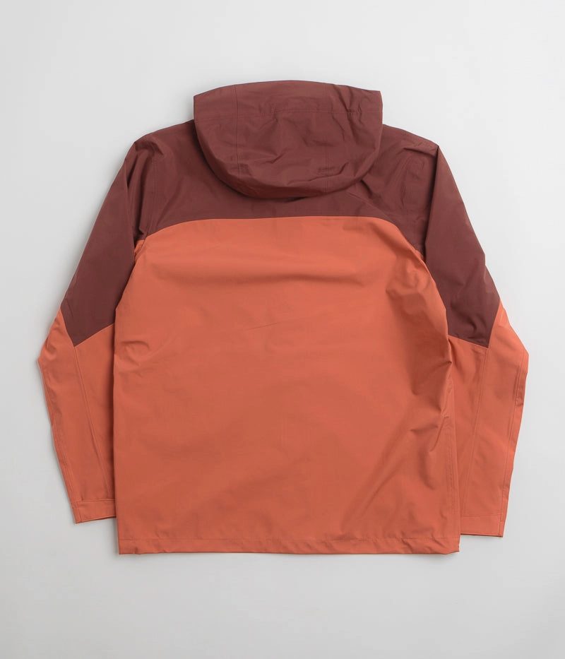 Columbia Wahkeena Falls 3L Shell Jacket - Tuscan / Spice Promulgate Seamless Edging