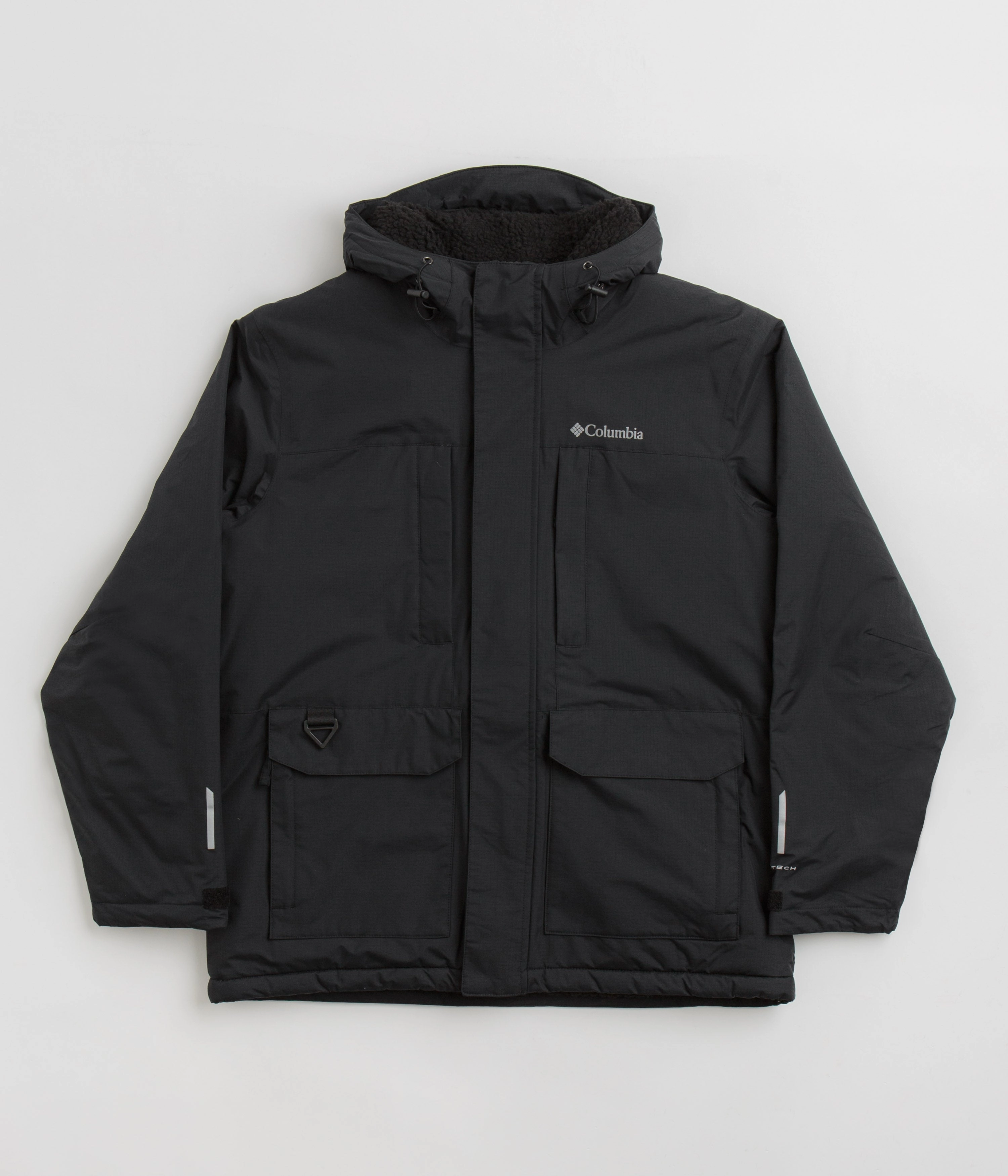 Columbia Landroamer Sherpa Lined Jacket - Black Lotion Beanie