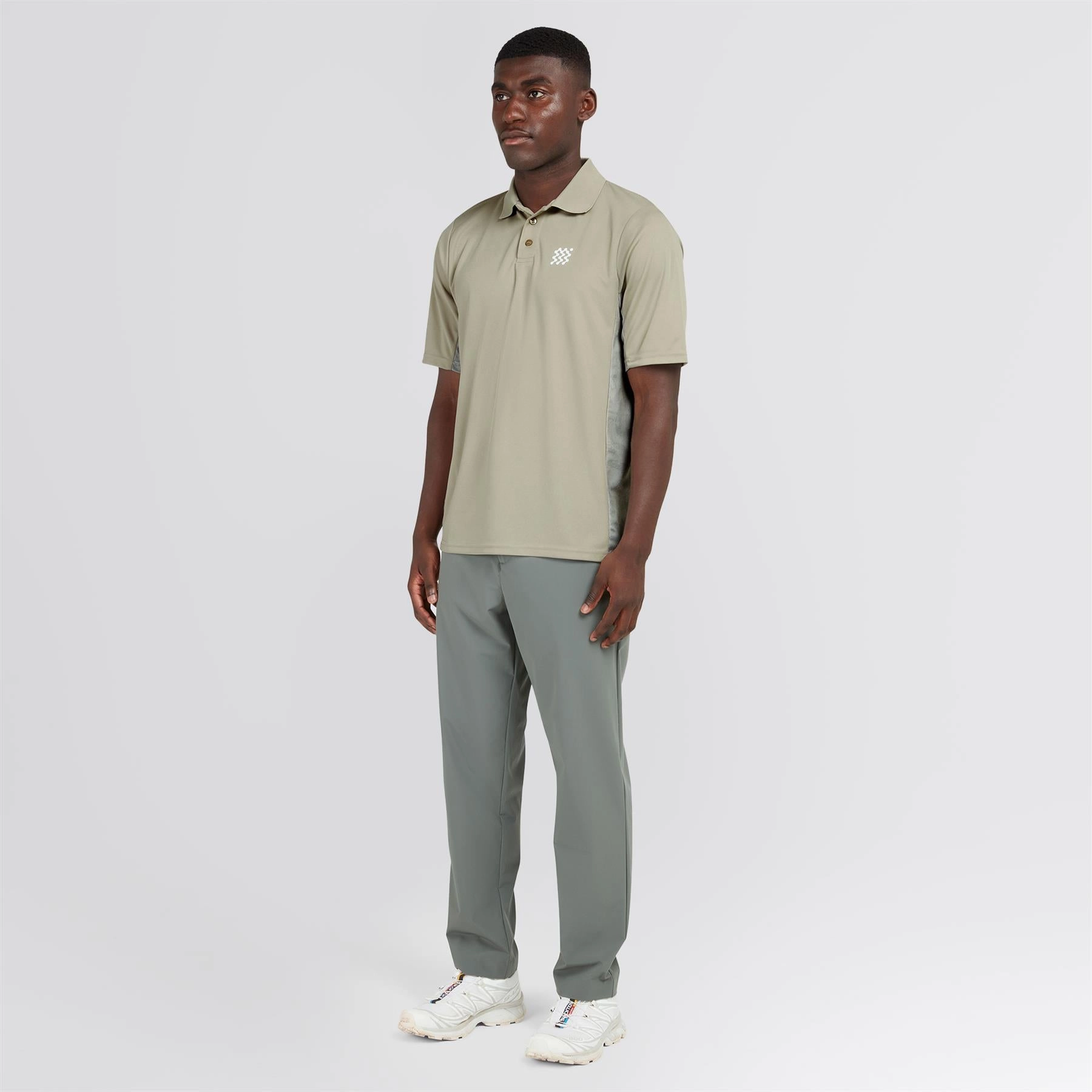 Lightweight Course Trousers Green High Quality Material LowProfileTopstitching
