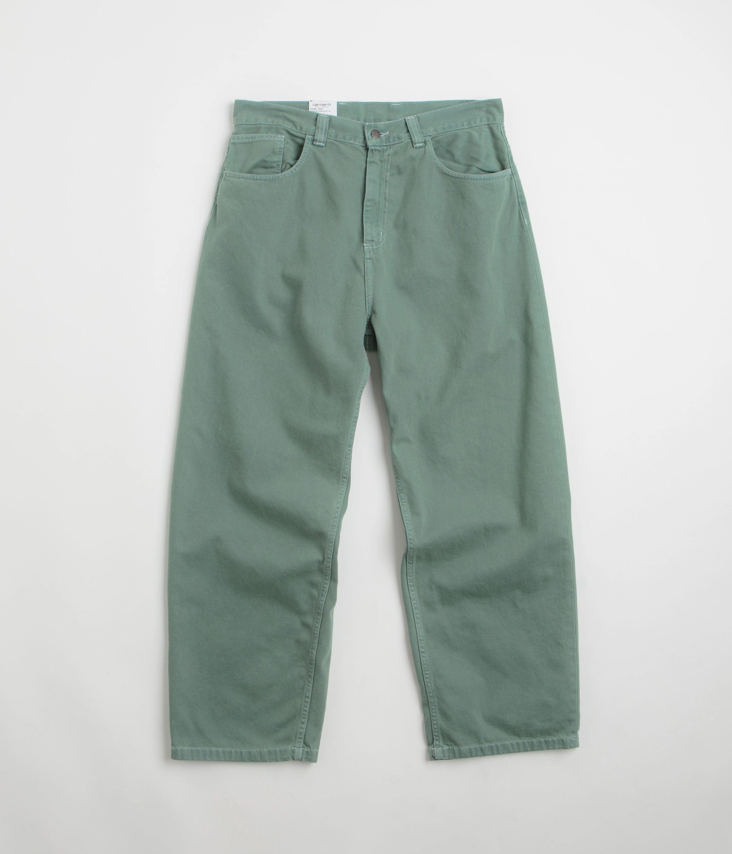 Carhartt Brandon Denim Pants - Silver Pine Fade Resistant Dye