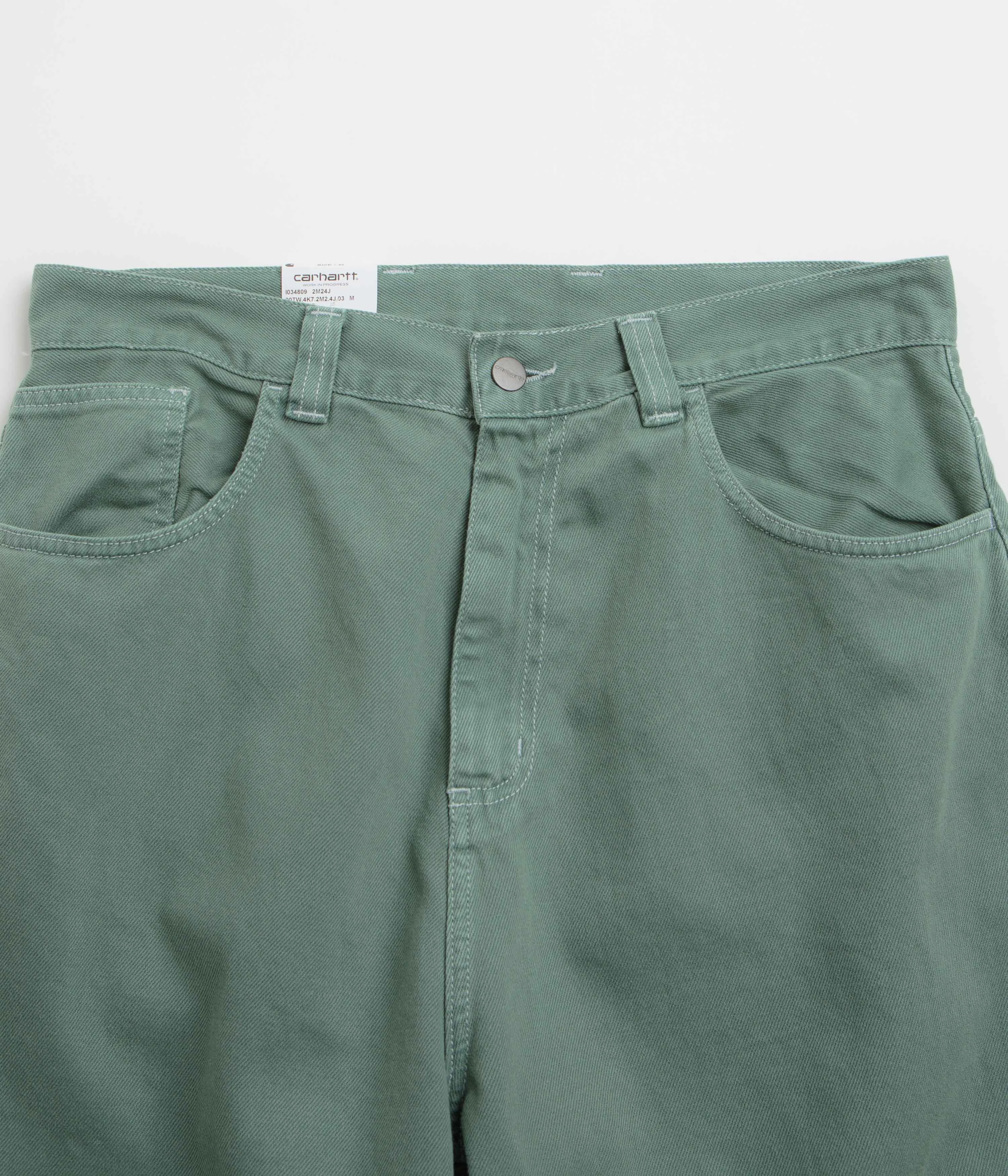 Breathable Comfort Carhartt Brandon Denim Pants - Silver Pine