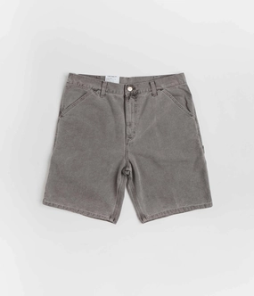 beauty industry Carhartt Single Knee Shorts - Faded Black