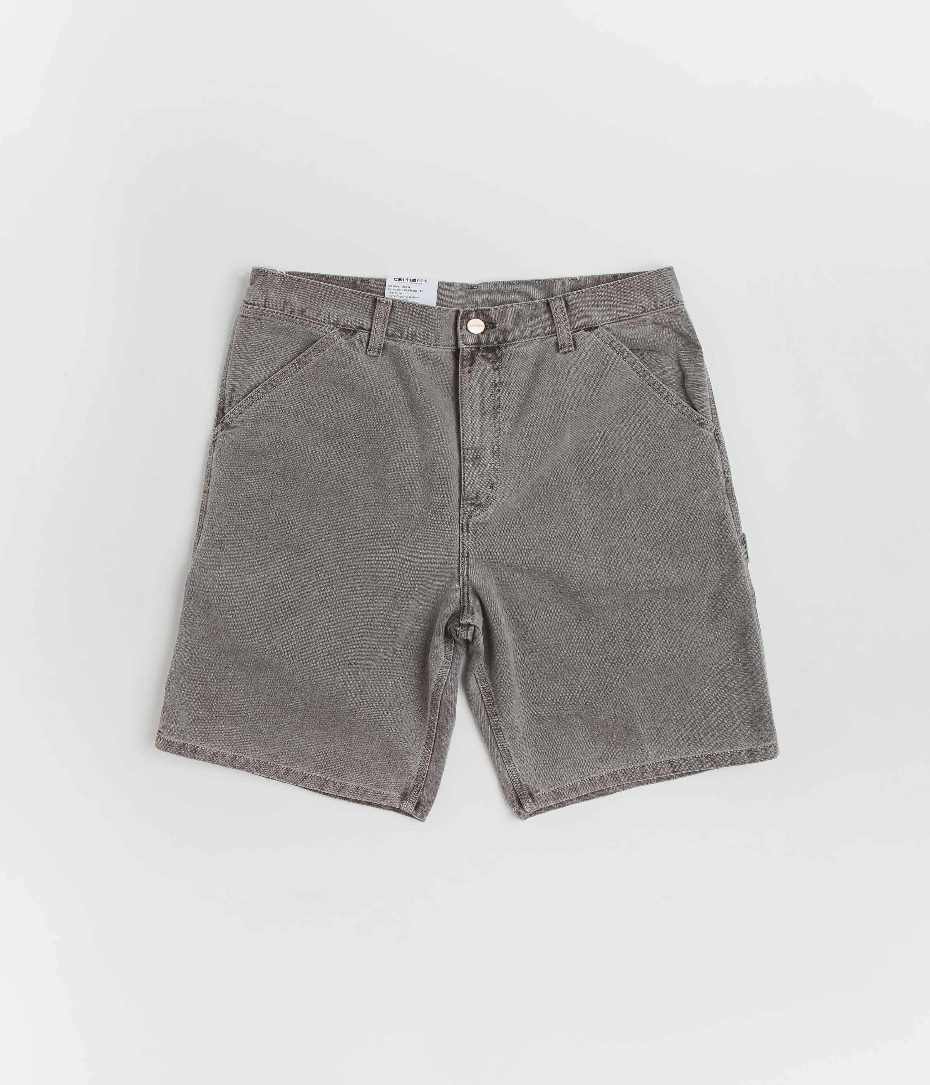 beauty industry Carhartt Single Knee Shorts - Faded Black