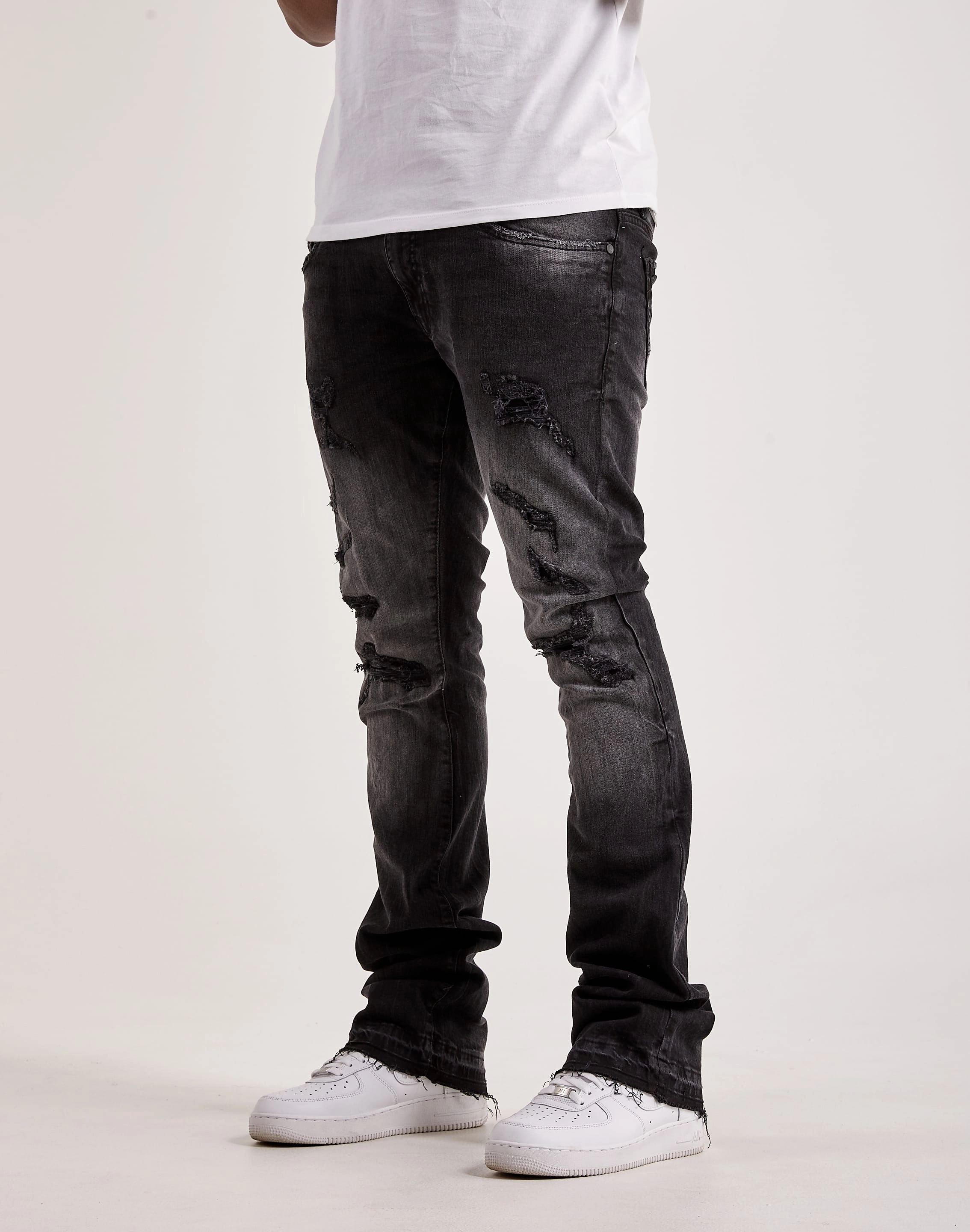 Jordan Craig Stacked Denim Jeans DoubleStitched Seams