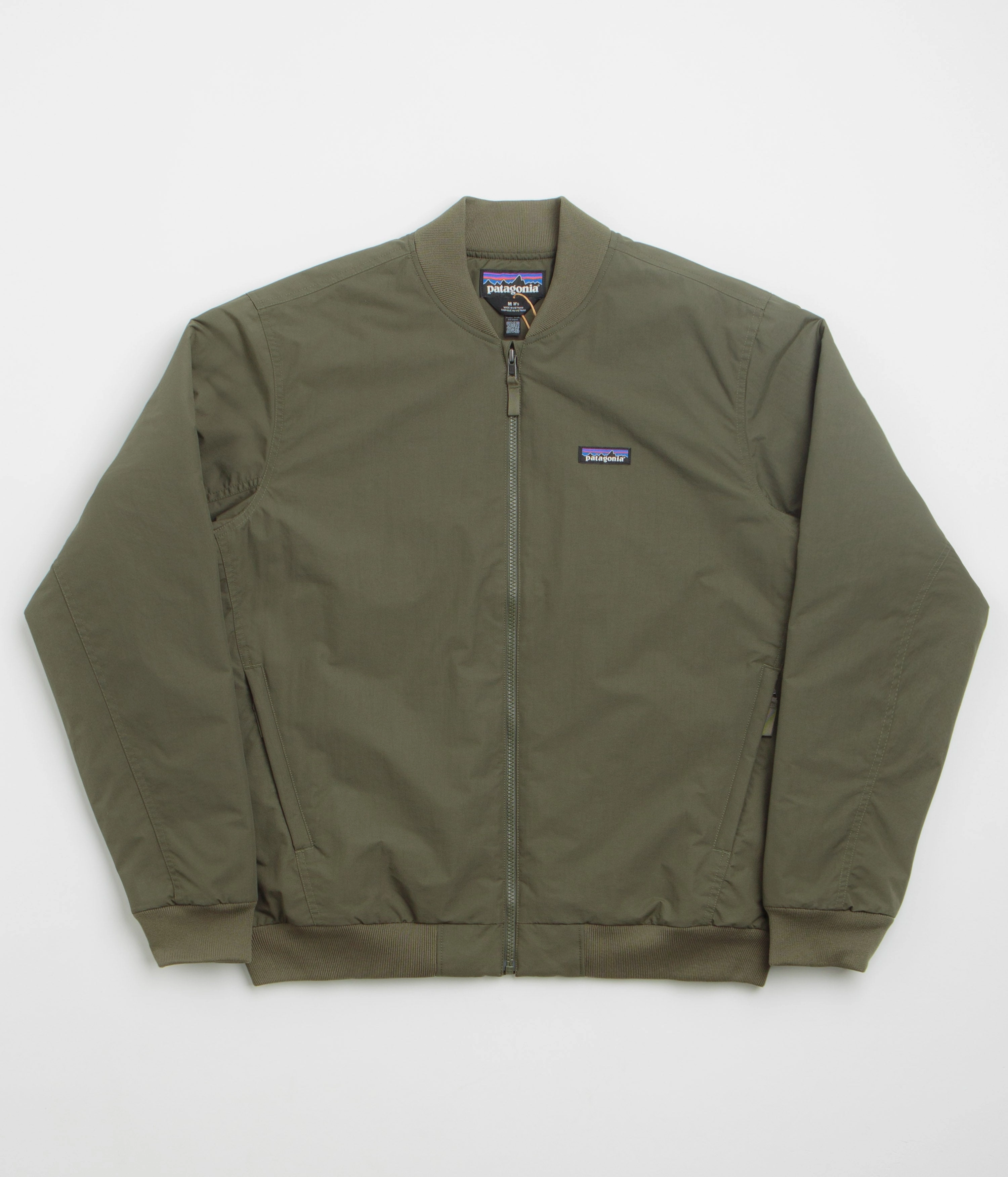office workers Patagonia Isthmus Deck Jacket - Basin Green