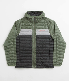 Temperature Regulating Cotopaxi Capa Insulated Hooded Jacket - Fatigue / Black