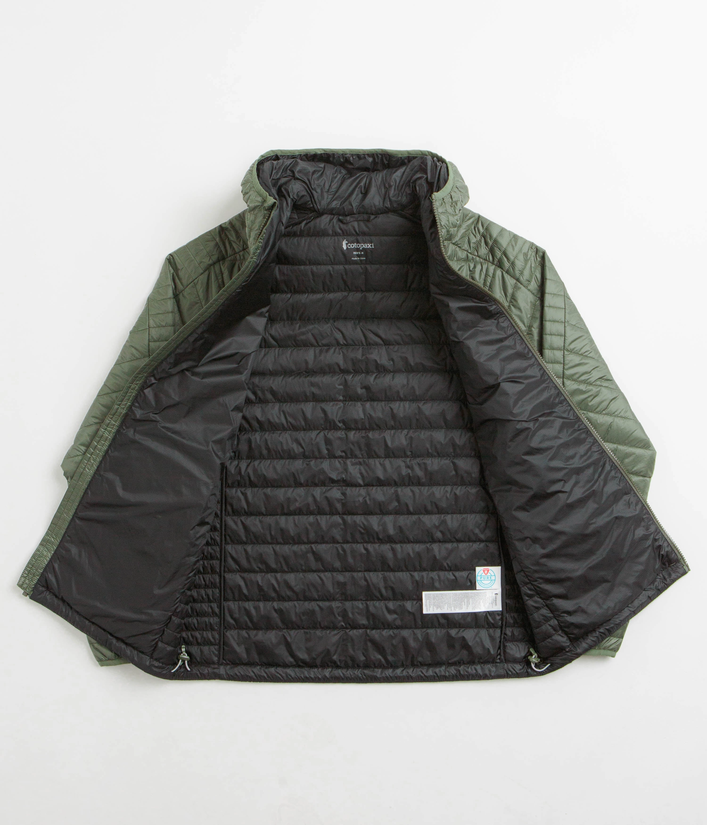 Shield Cotopaxi Capa Insulated Hooded Jacket - Fatigue / Black
