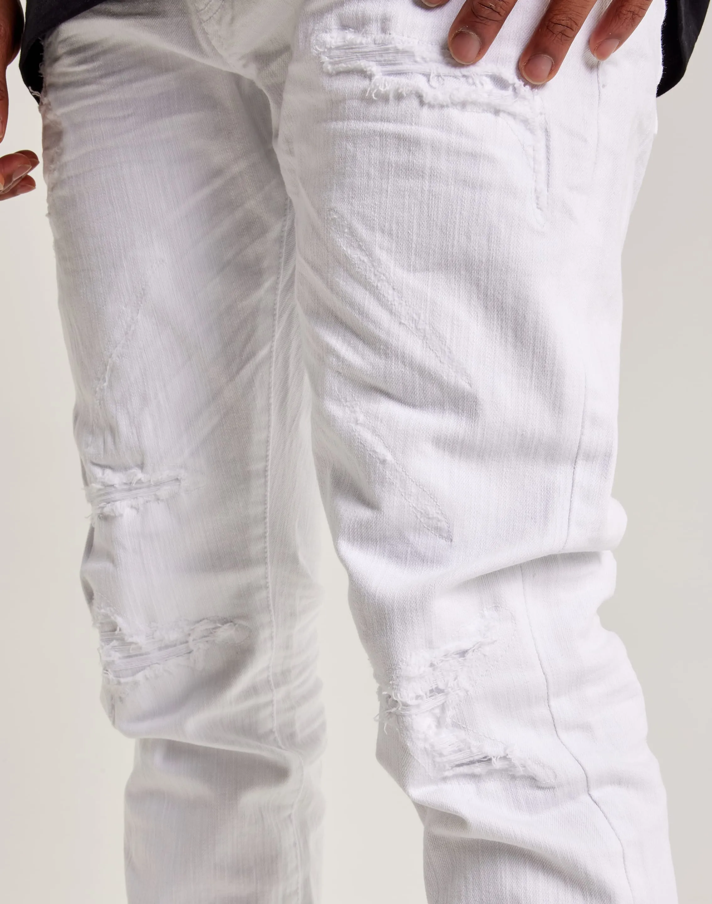 Jordan Craig Stacked Denim Jeans Office Glam