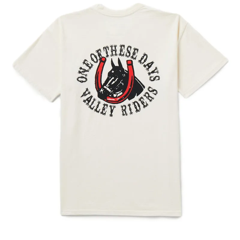 indoor climate One Of These Days Valley Riders Tee - Bone