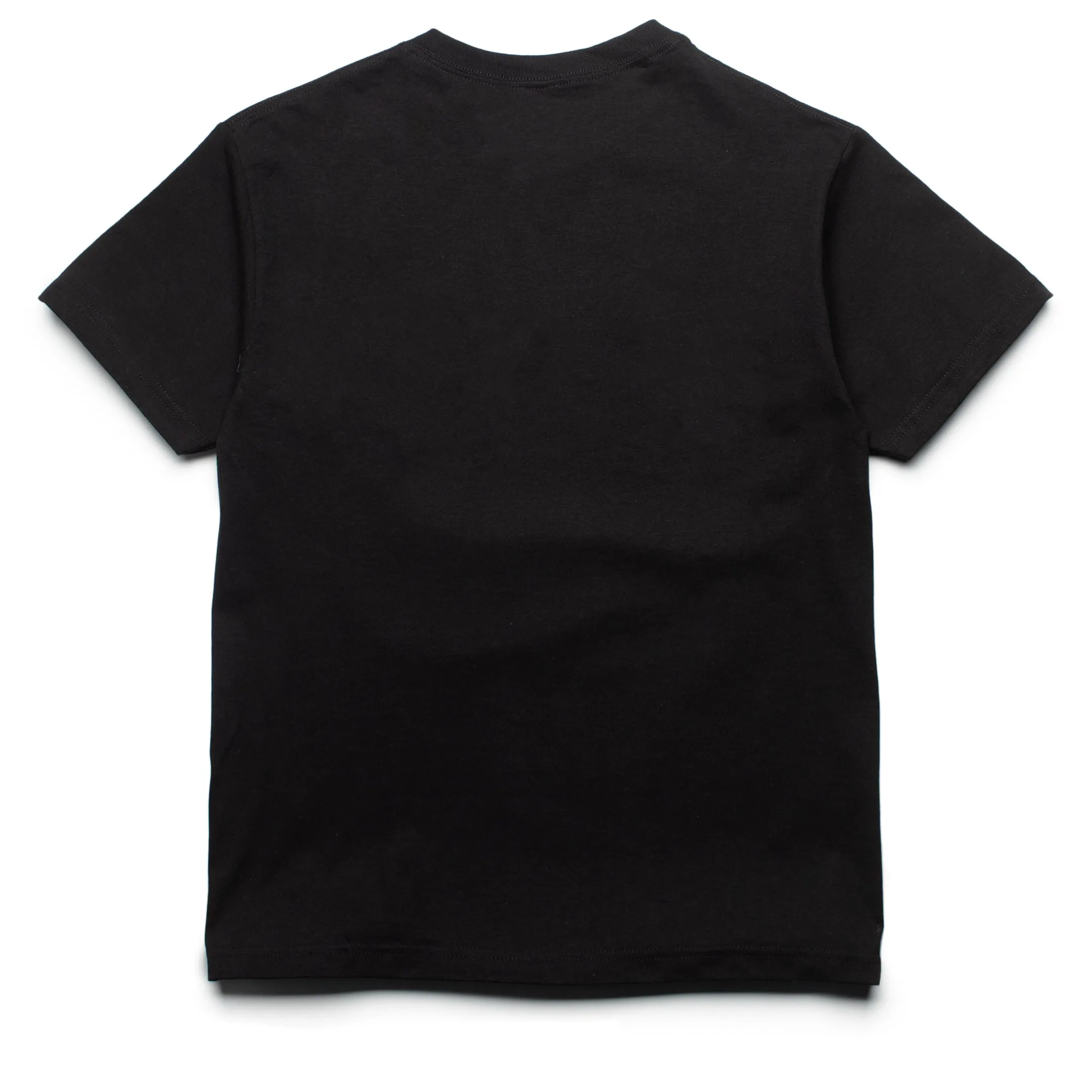 Animal Print Ribbed Cuff Details Pleasures Notify Tee - Black