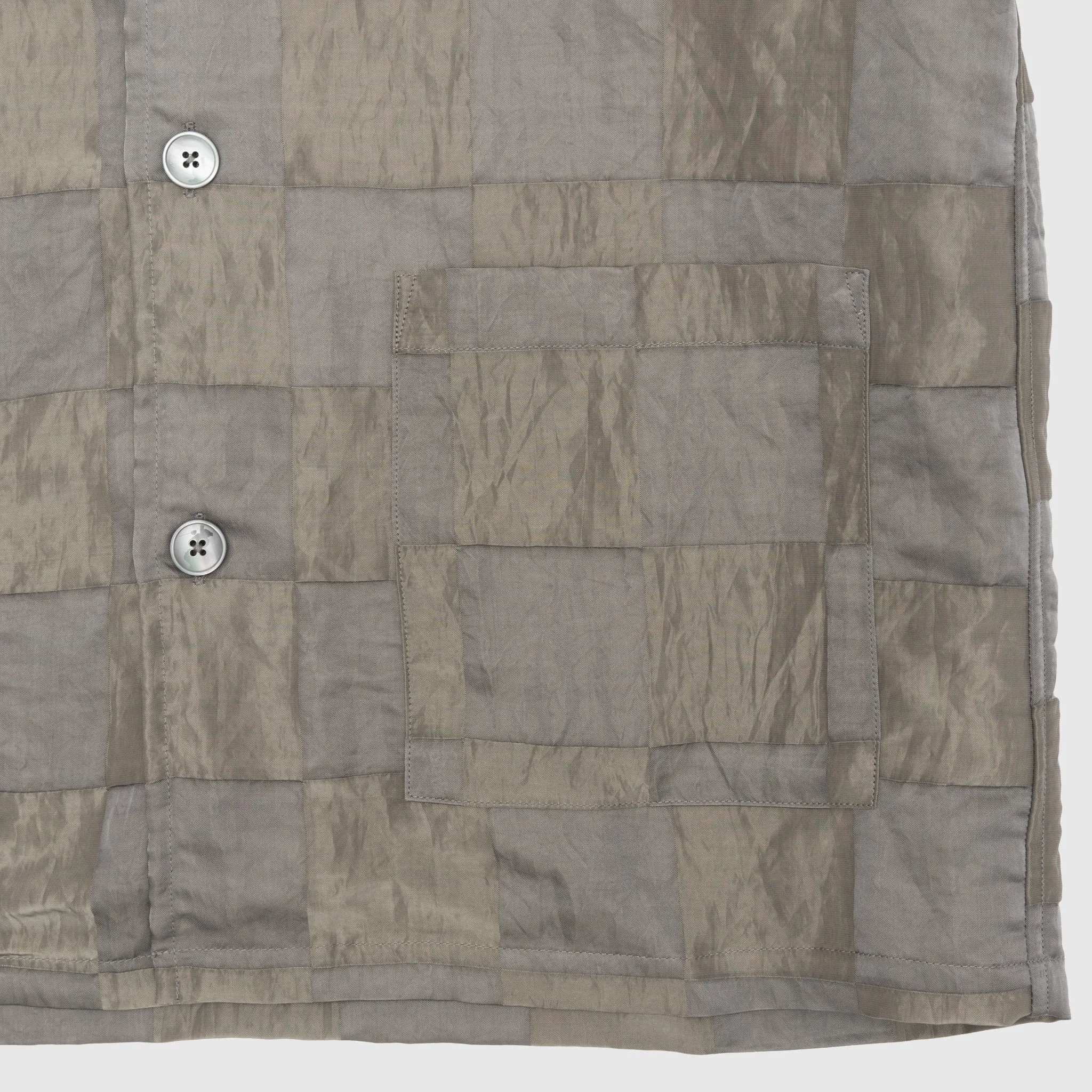 BRIGHT CLOTH CHECKER CABANA SHIRT Workwear Style Airflow Ventilation System