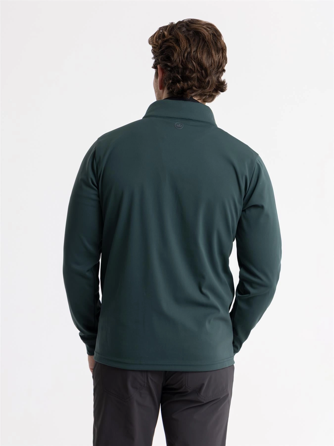 Weld Hybrid Half Zip Jacket Nordic Pine beach bonfire