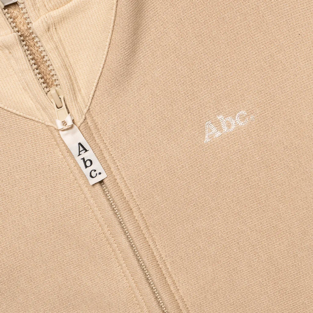 Advisory Board Crystals Hooded Jacket - Ecru Nursing wear Thermal Lining