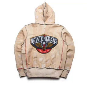 Advisory Board Crystals x NBA New Orleans Pelicans Hoodie - Wood Grain Beach club style