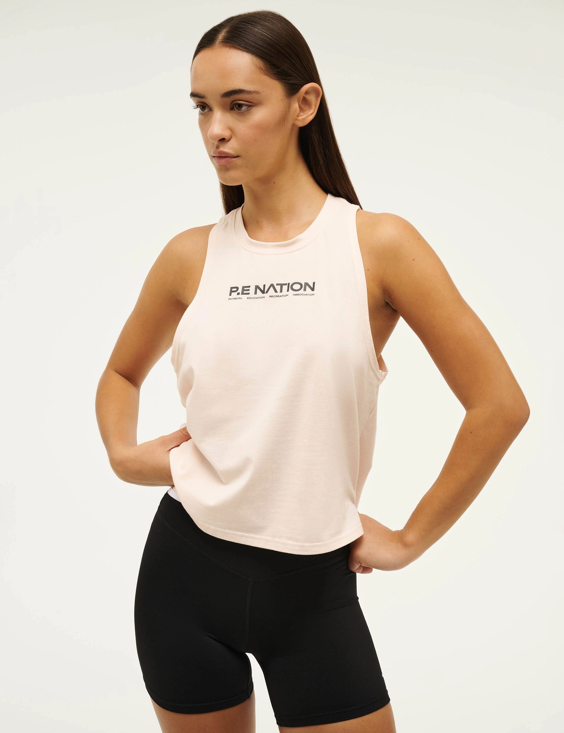 Tension Balanced Abrasion Resistant Edges Aero Tank - Blush