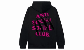 After Us Hoodie "Black / Magenta"