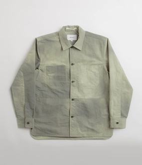 Norse Projects Ulrik Wave Dye Overshirt - Clay humid
