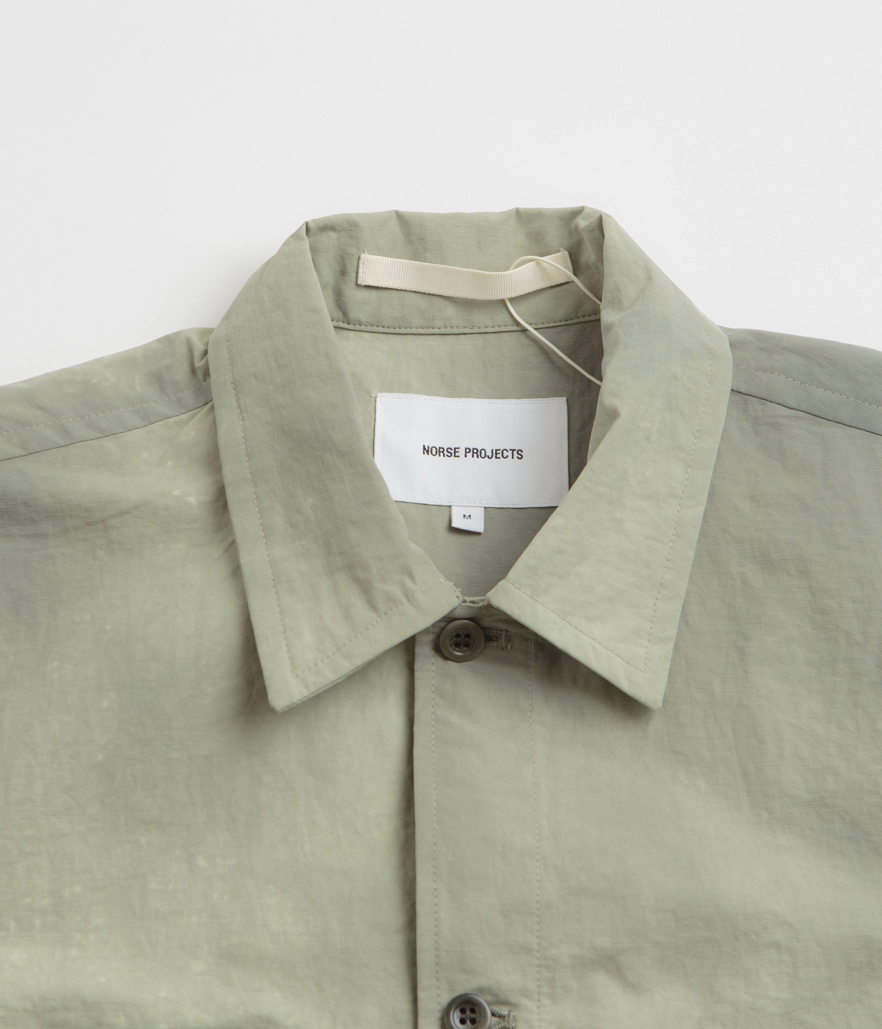 Norse Projects Ulrik Wave Dye Overshirt - Clay High-Performance Wear